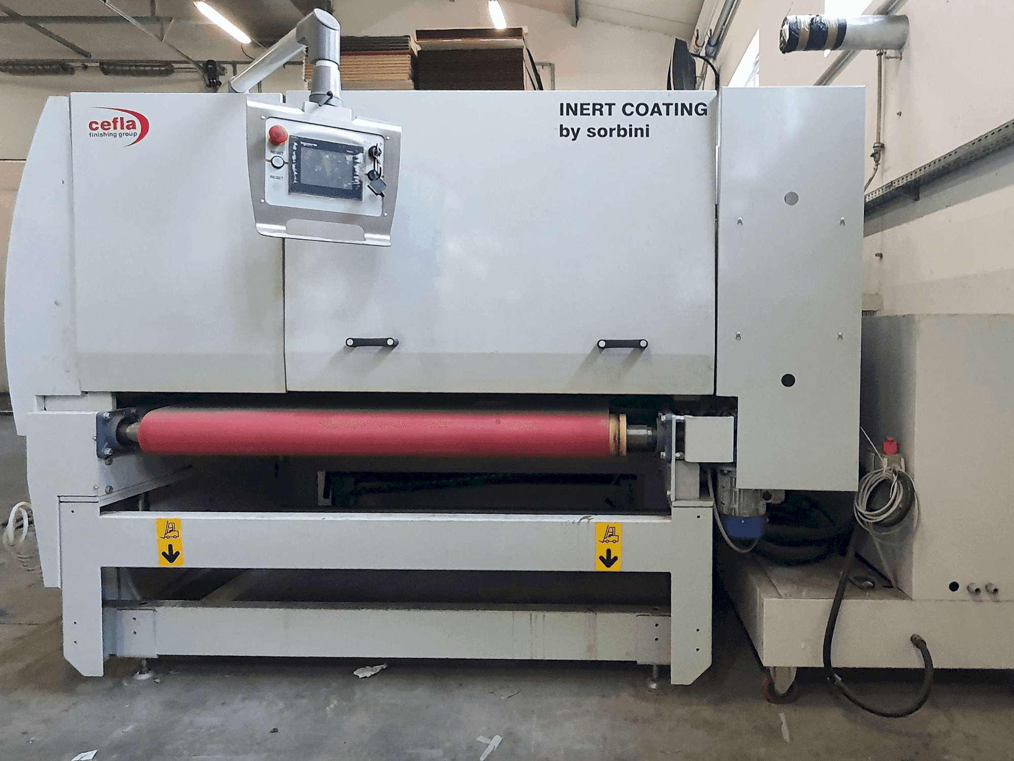 Koneen  CEFLA INTER-TEC etunäkymä