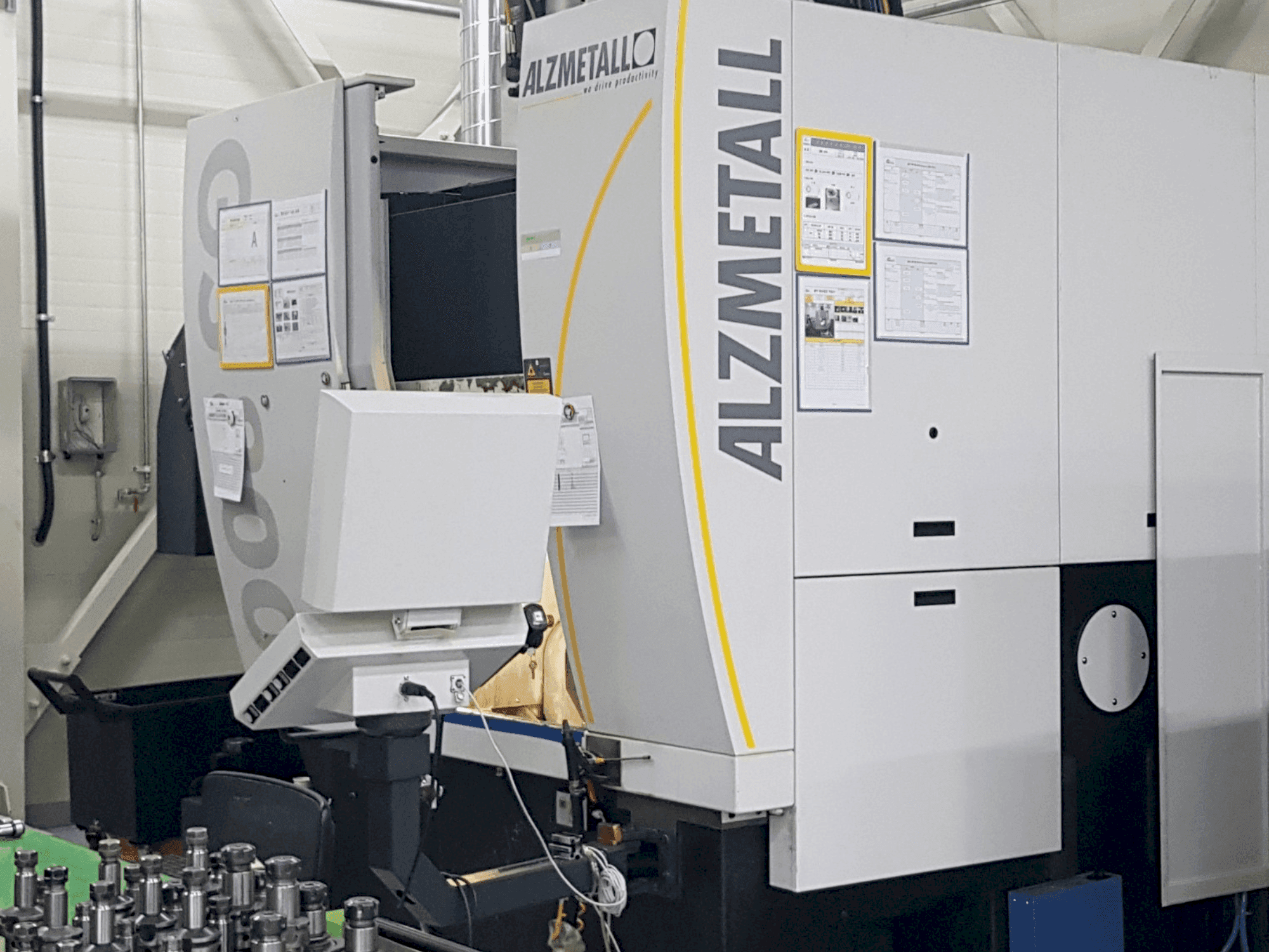 Koneen Alzmetall GS800/5-T etunäkymä