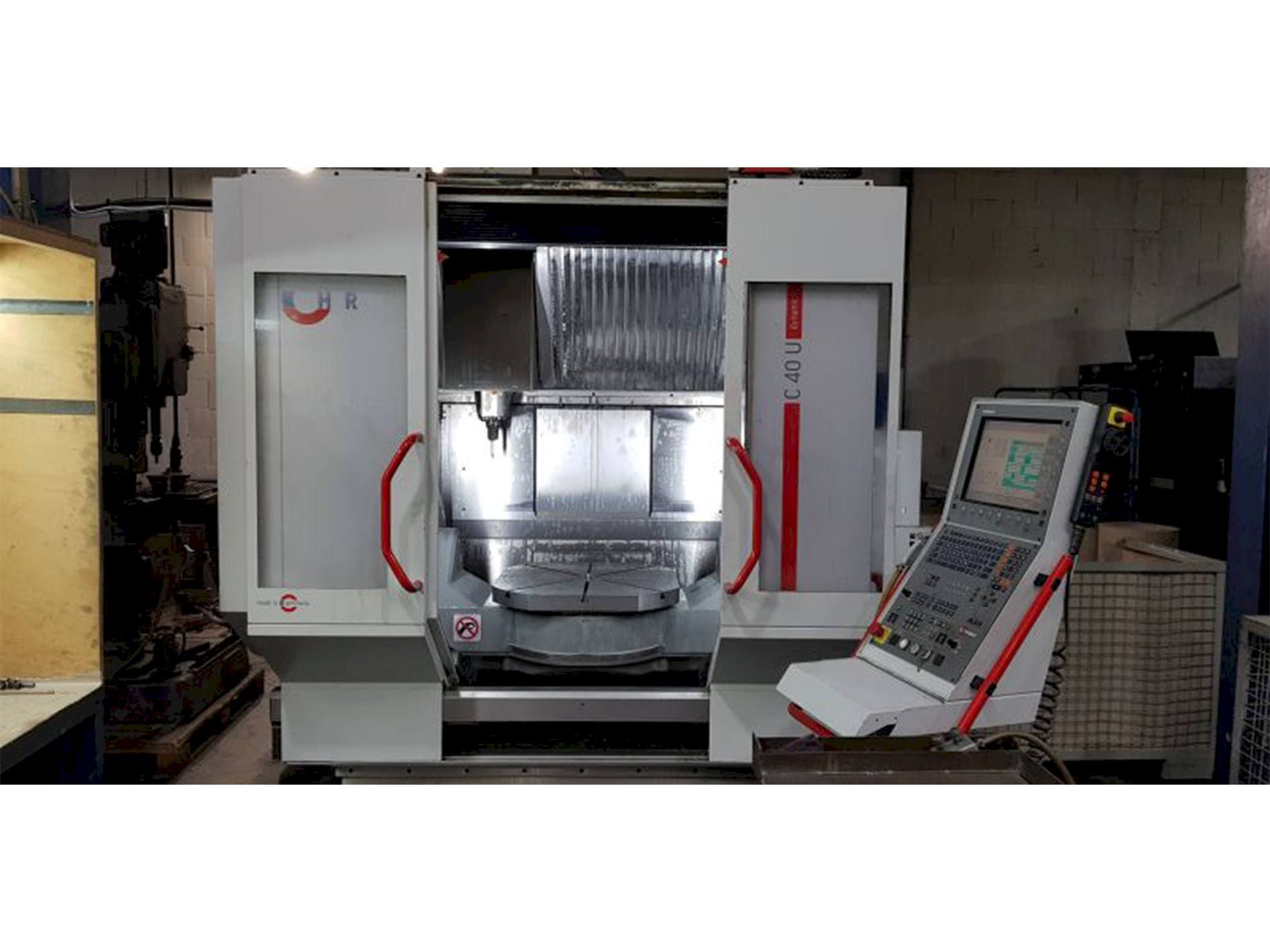 Koneen  HERMLE C40 U MT etunäkymä