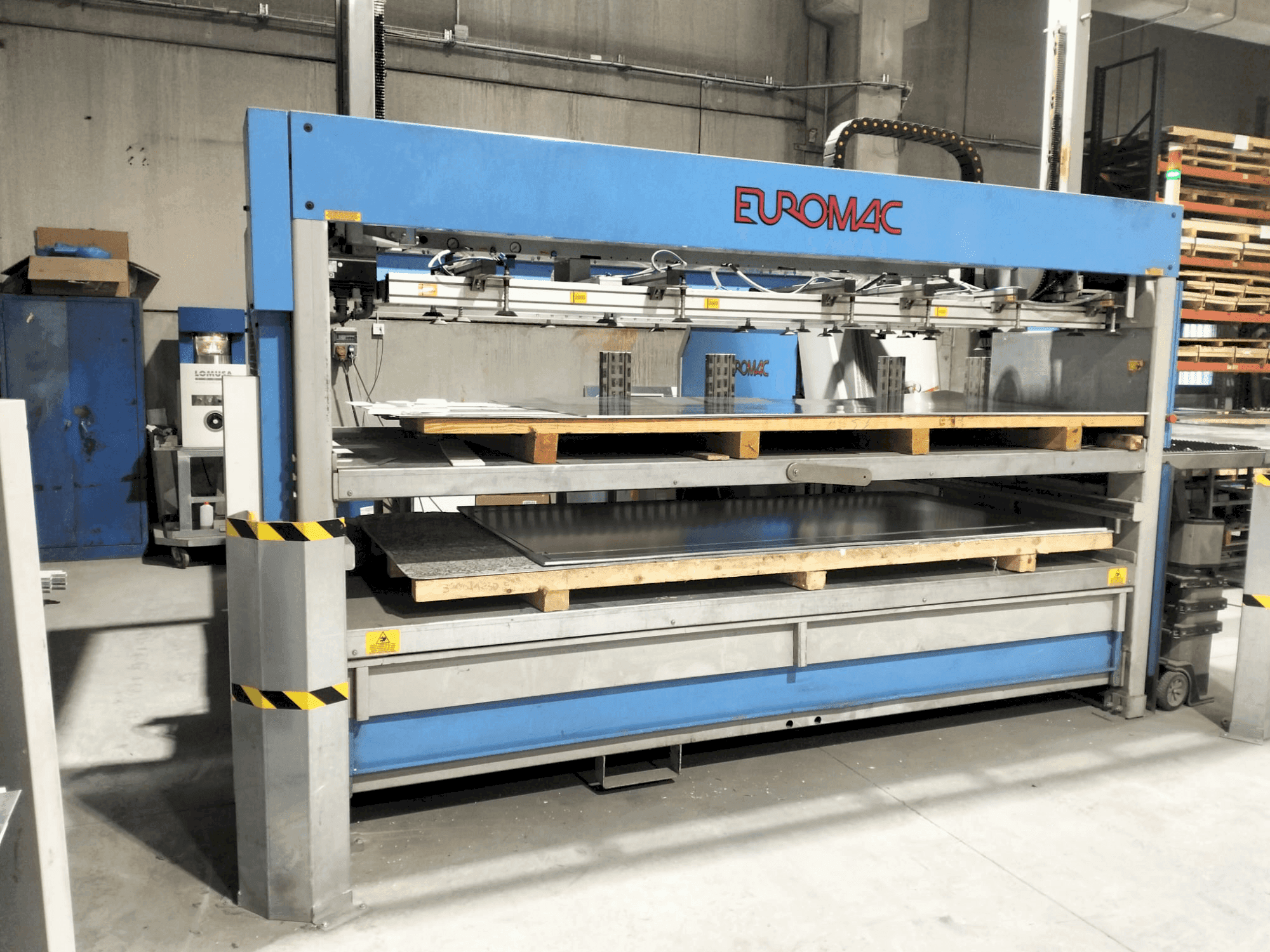 Koneen  Euromac MTX FLEX12 etunäkymä