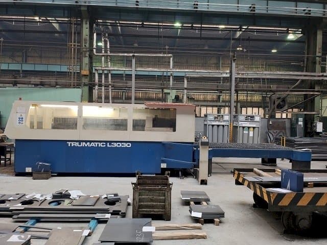 Koneen Trumpf TRUMATIC L 3030 etunäkymä