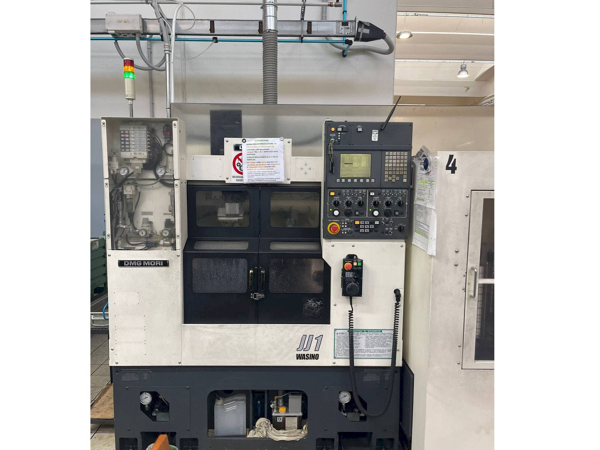 Koneen DMG MORI JJ-1 A etunäkymä