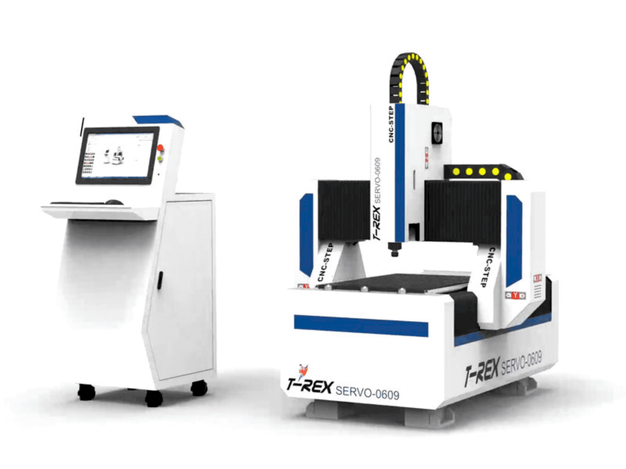 Koneen T-Rex Servo-0609 etunäkymä