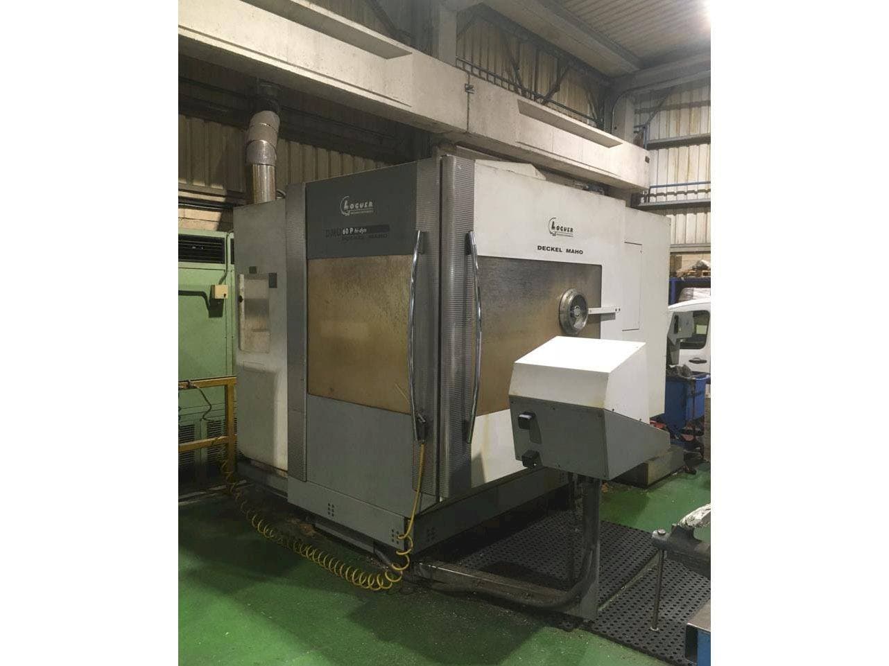 Koneen DECKEL MAHO DMU 60P hi-dyn etunäkymä