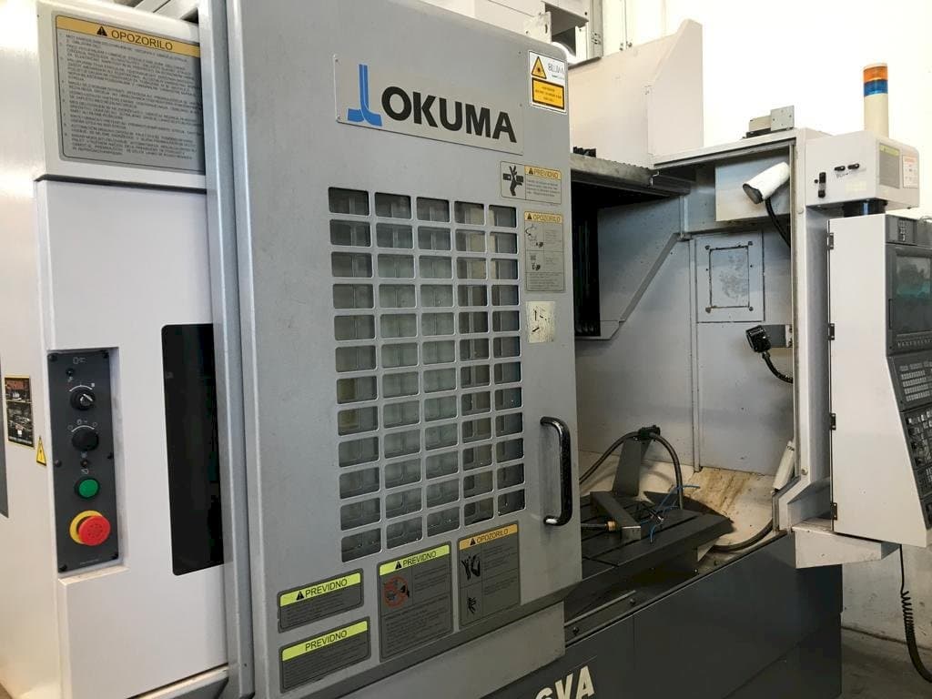 Koneen Okuma MB 56 VA etunäkymä