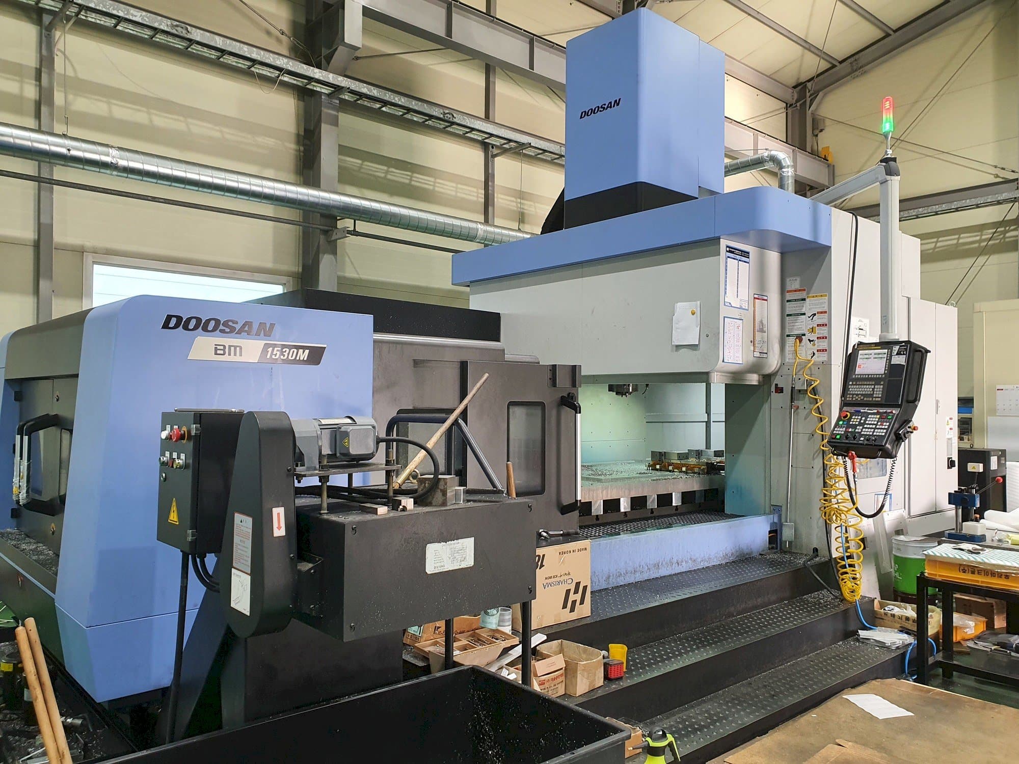 Koneen Doosan BM1530M etunäkymä