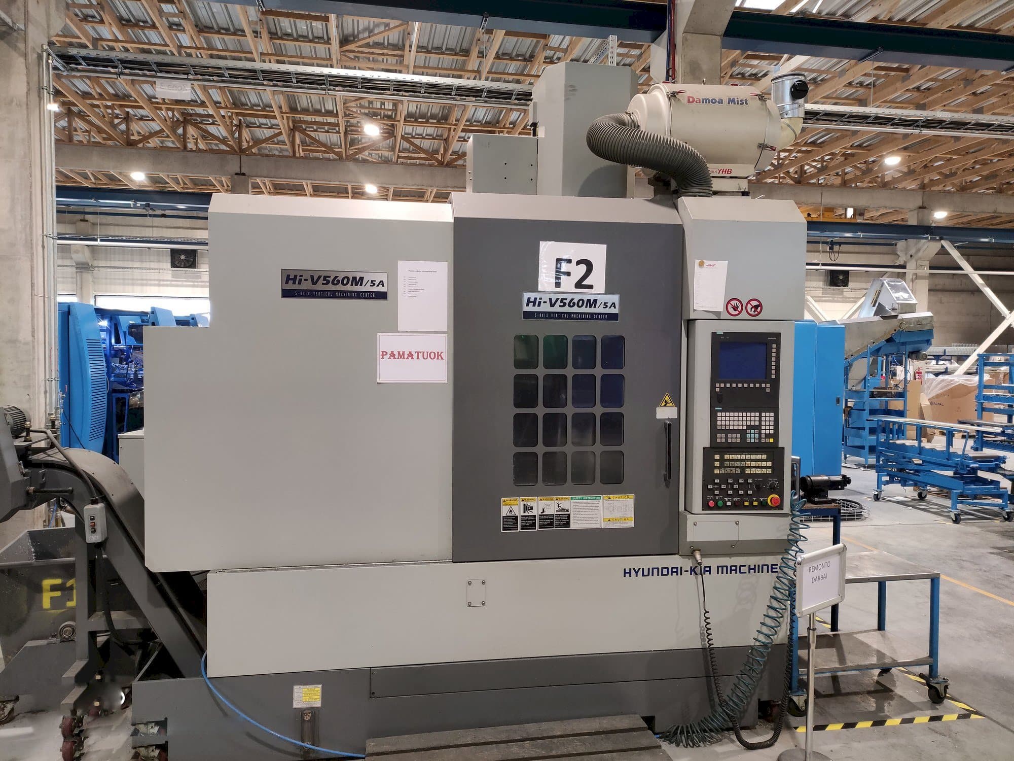 Koneen Hyundai Kia Hi-V560M/5A etunäkymä