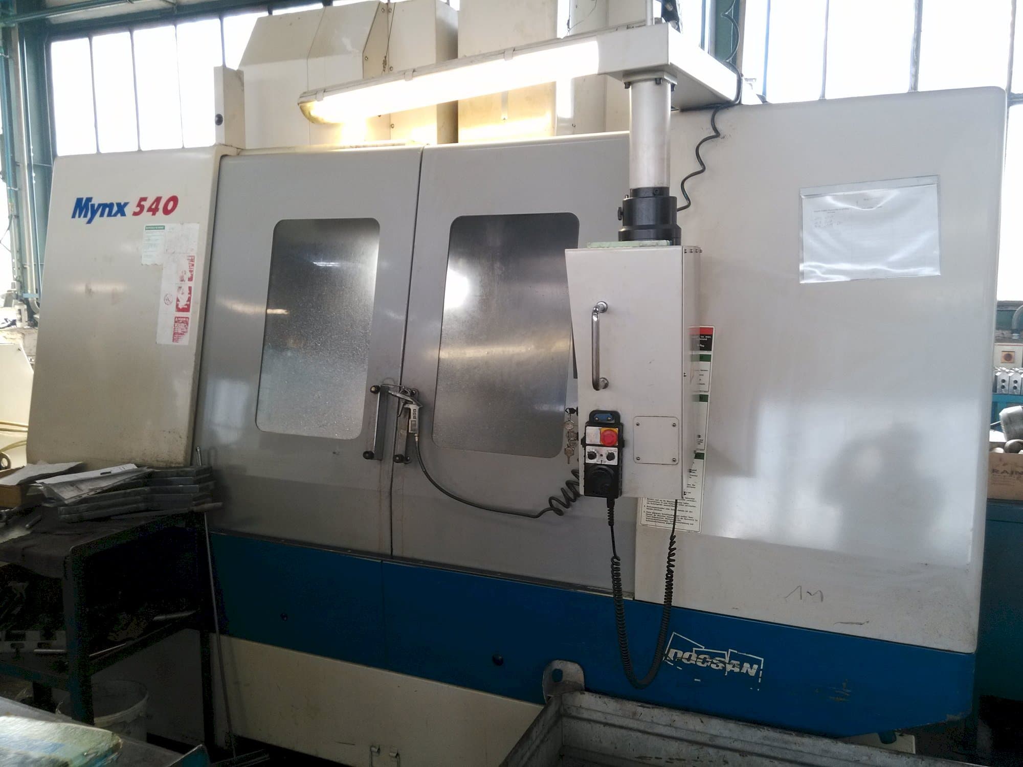 Koneen Doosan Mynx 540 etunäkymä