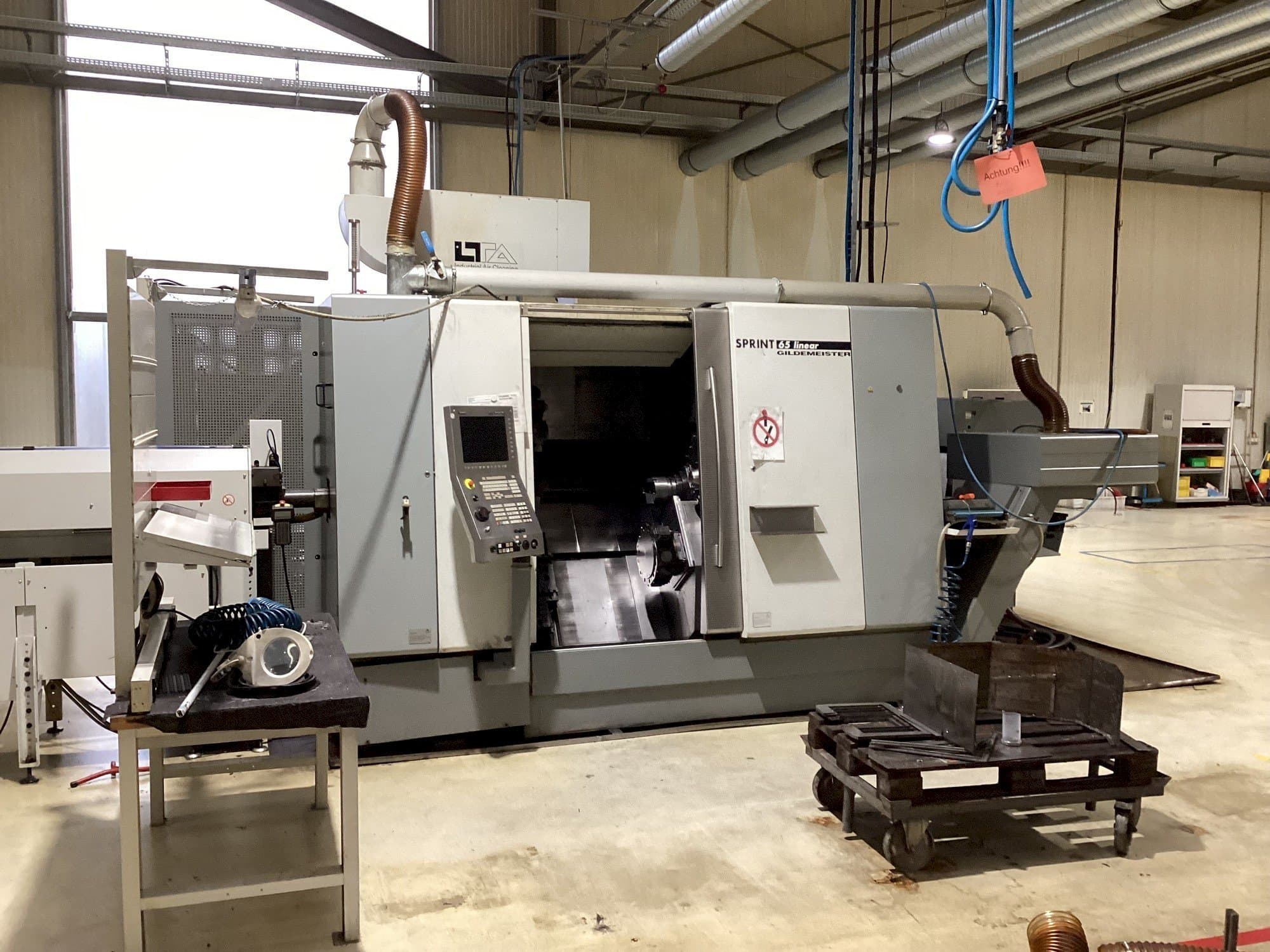 Koneen DMG GILDEMEISTER Sprint 65 Linear etunäkymä