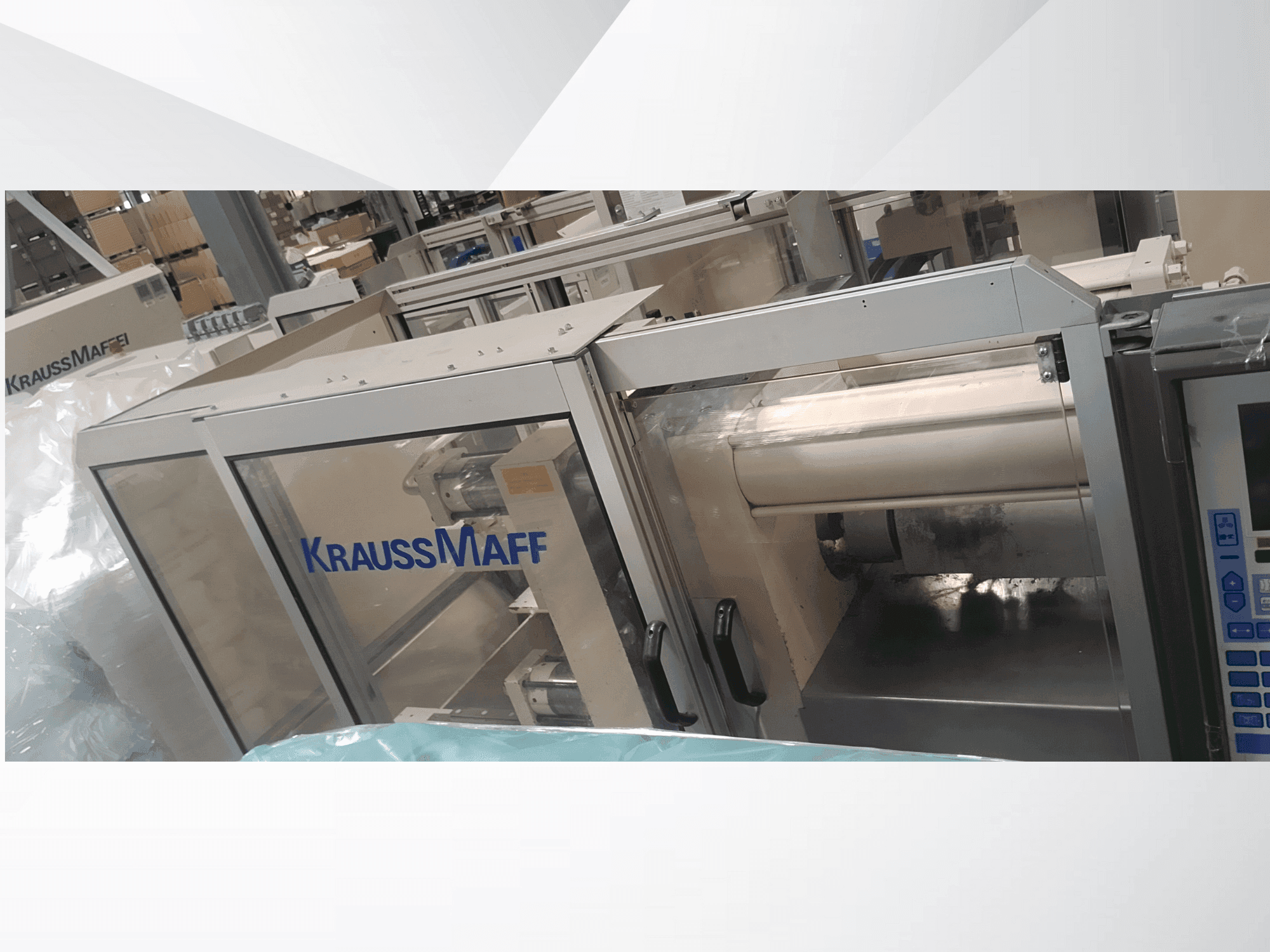 Koneen  Krauss Maffei 340 c2/80 etunäkymä