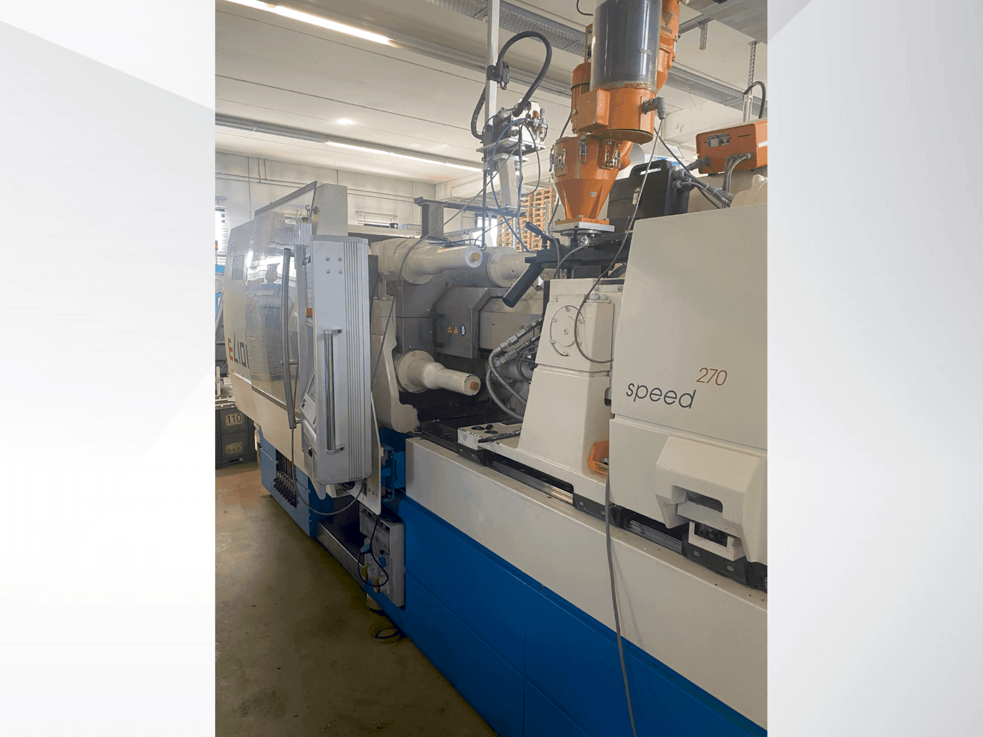 Koneen Netstal ELION 800-270 S etunäkymä