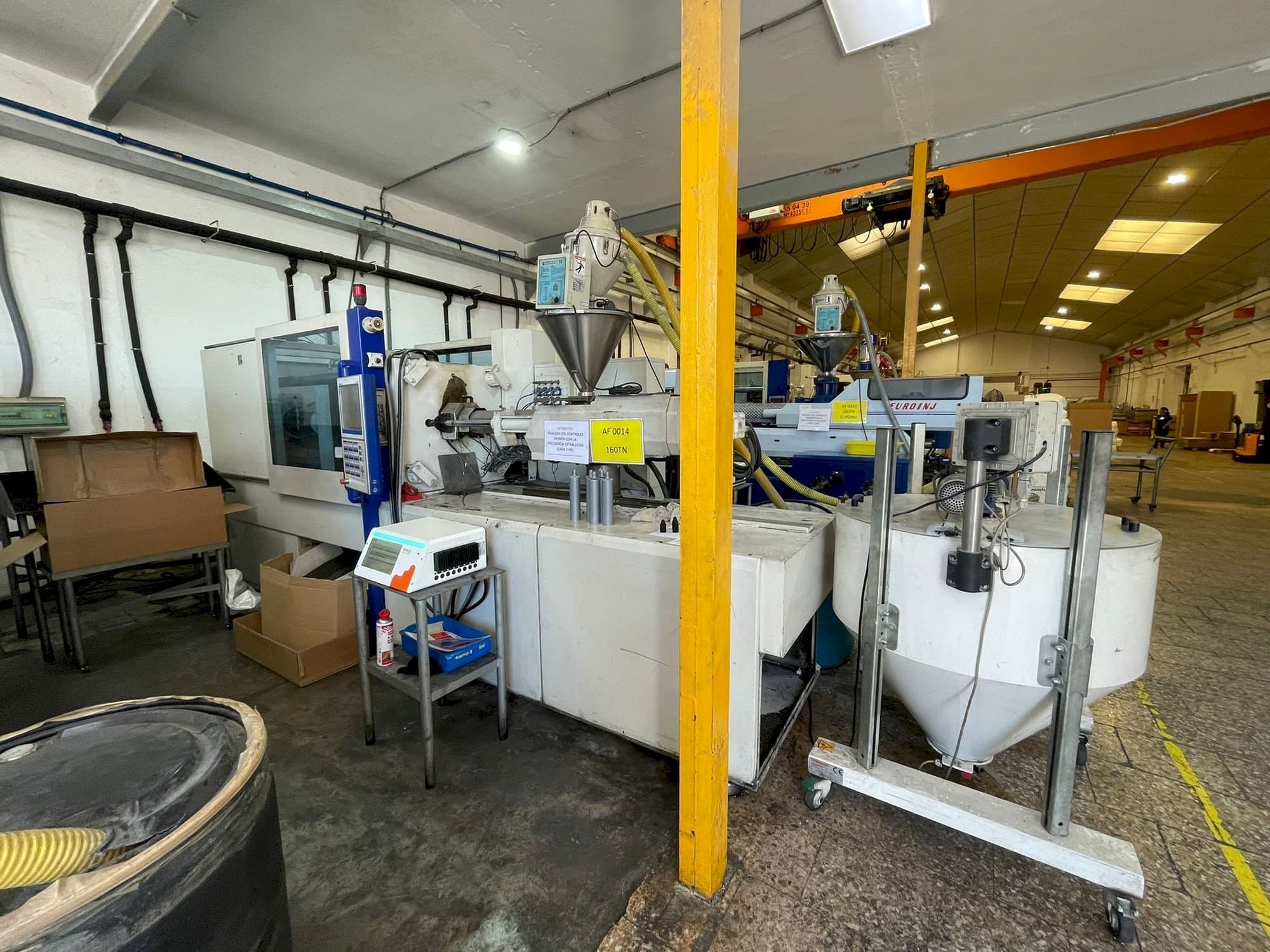 Koneen Battenfeld HM 160/525 E etunäkymä