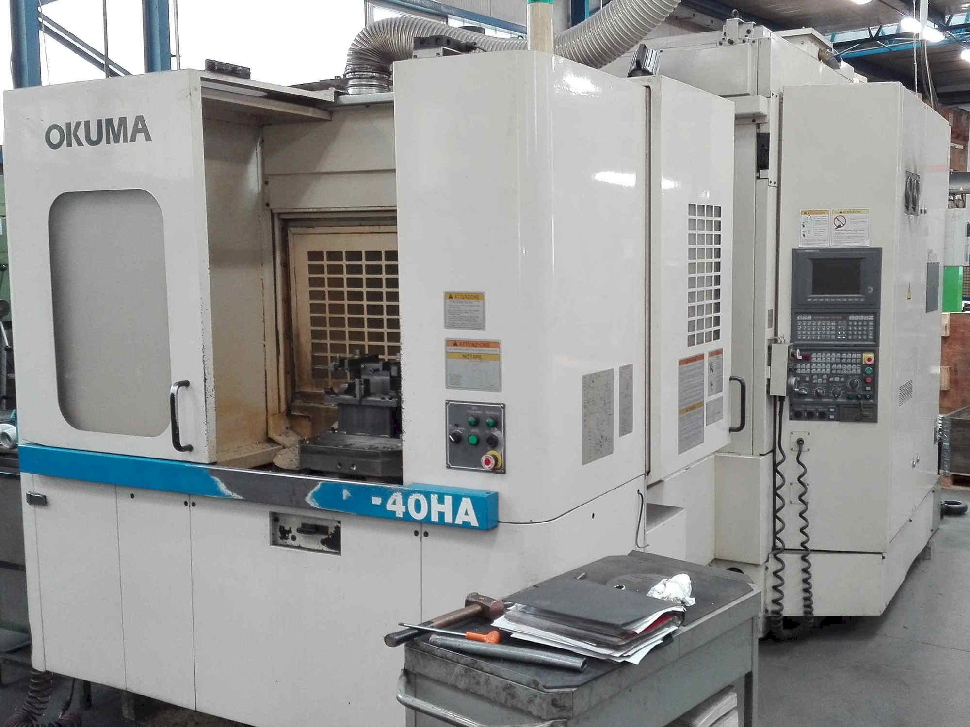 Koneen Okuma MX 40HA etunäkymä