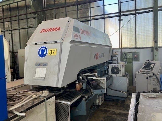 Koneen  Durma RP9 1250x20 etunäkymä