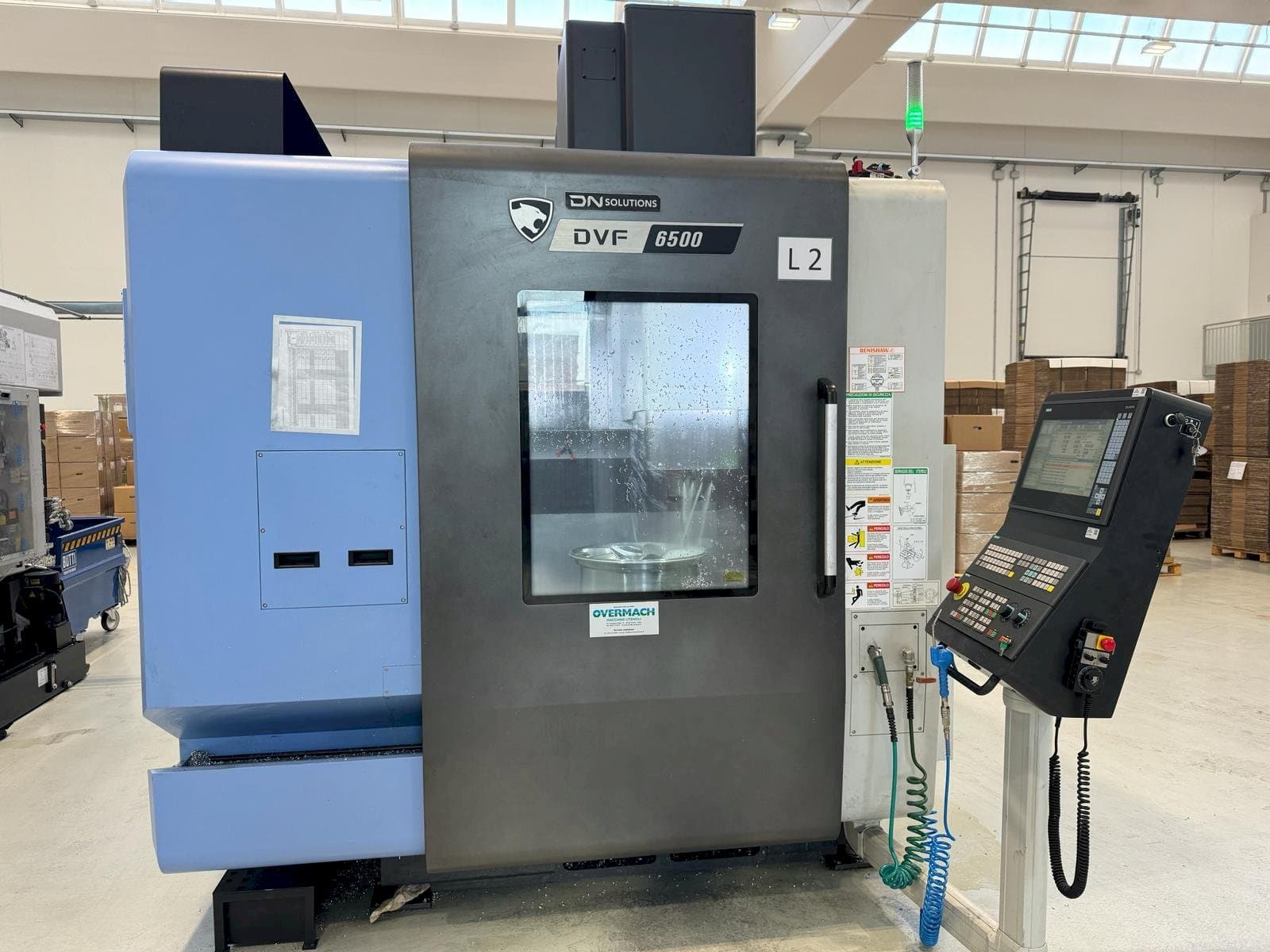 Koneen DN SOLUTIONS DVF 6500 etunäkymä