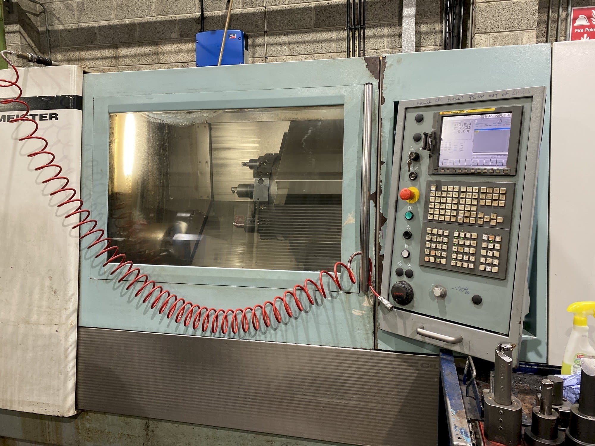 Koneen  Gildemeister CTX 510 etunäkymä
