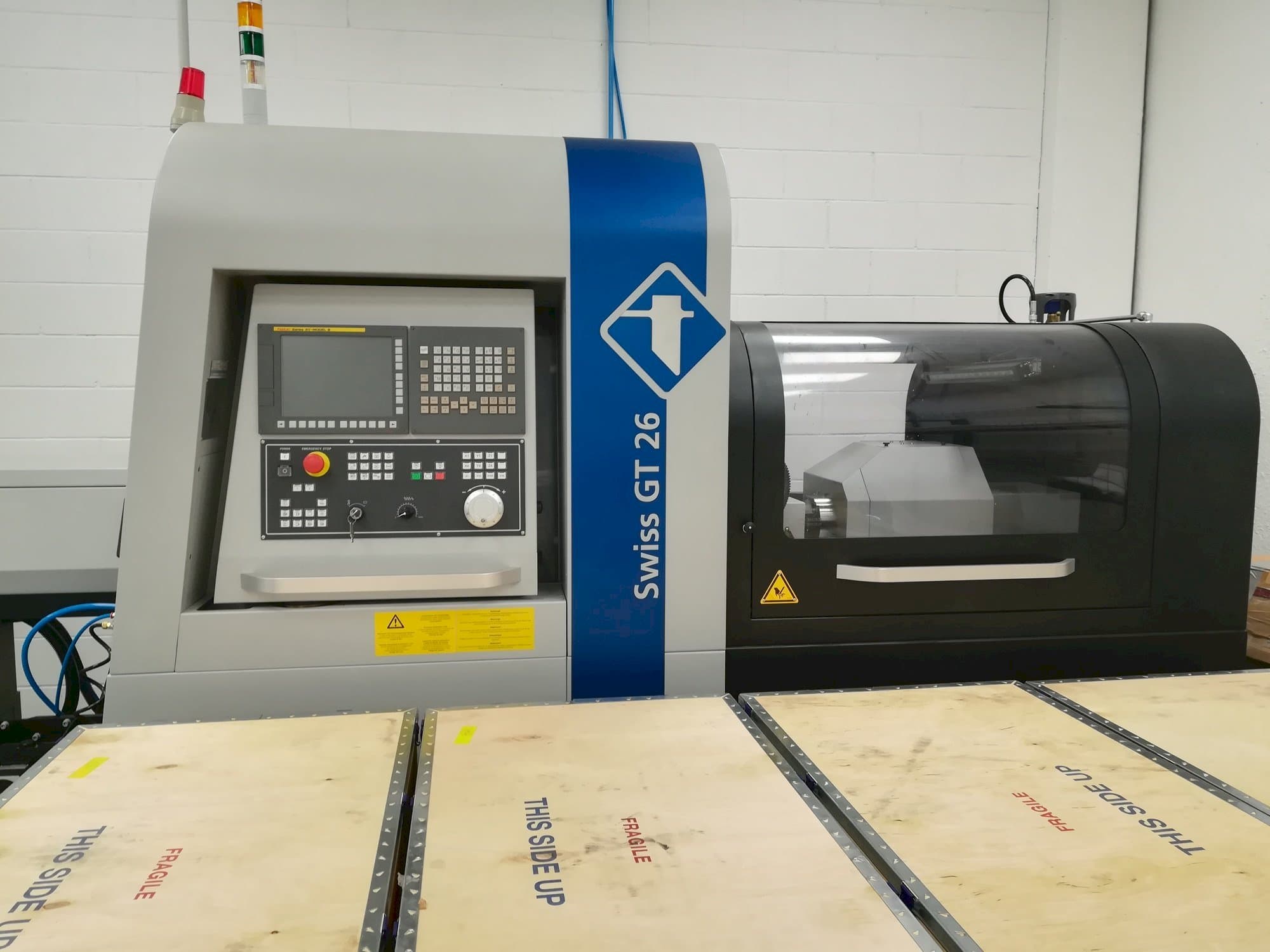 Koneen Swiss GT 26 etunäkymä