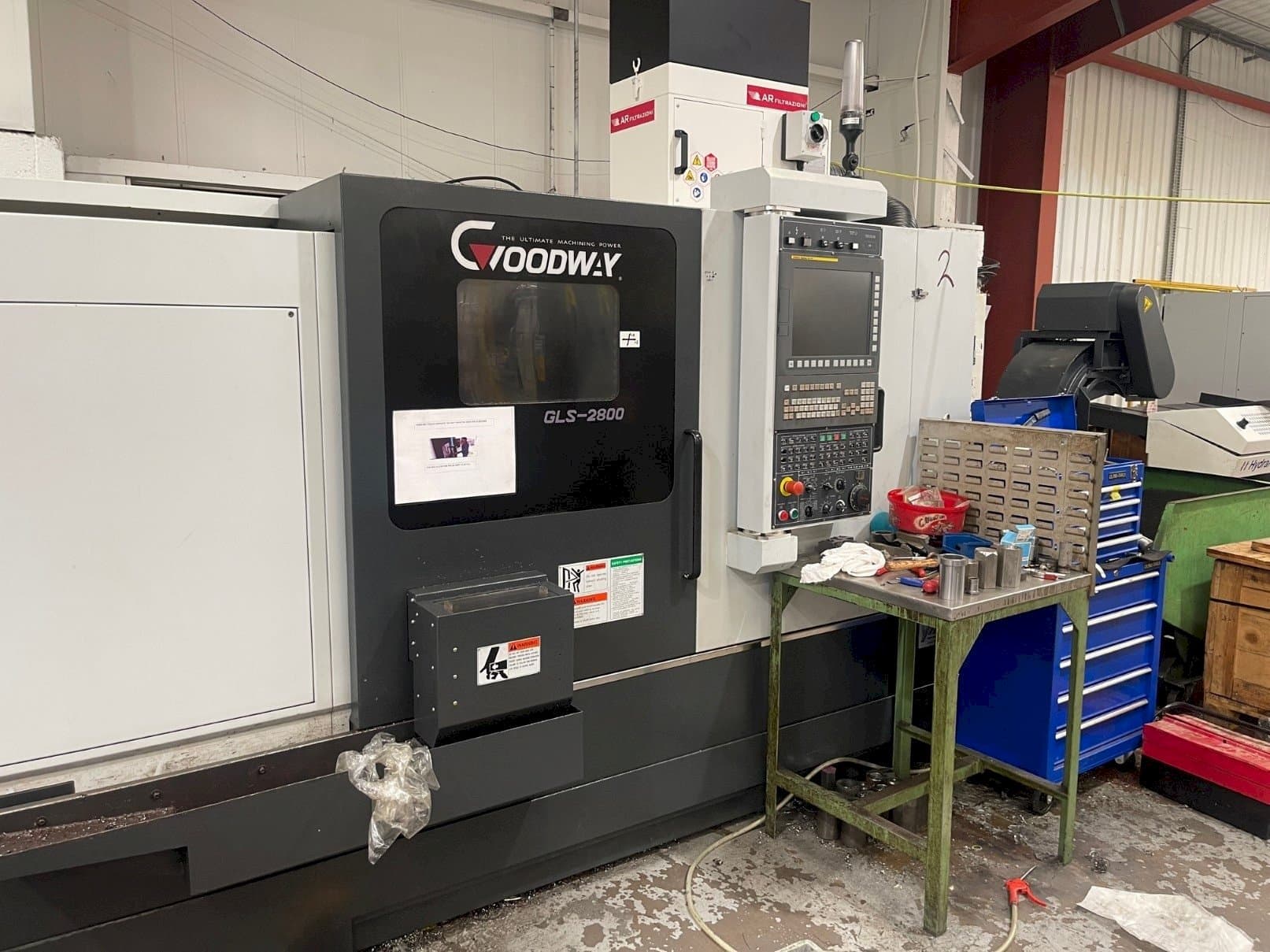 Koneen Goodway GLS-2800 etunäkymä