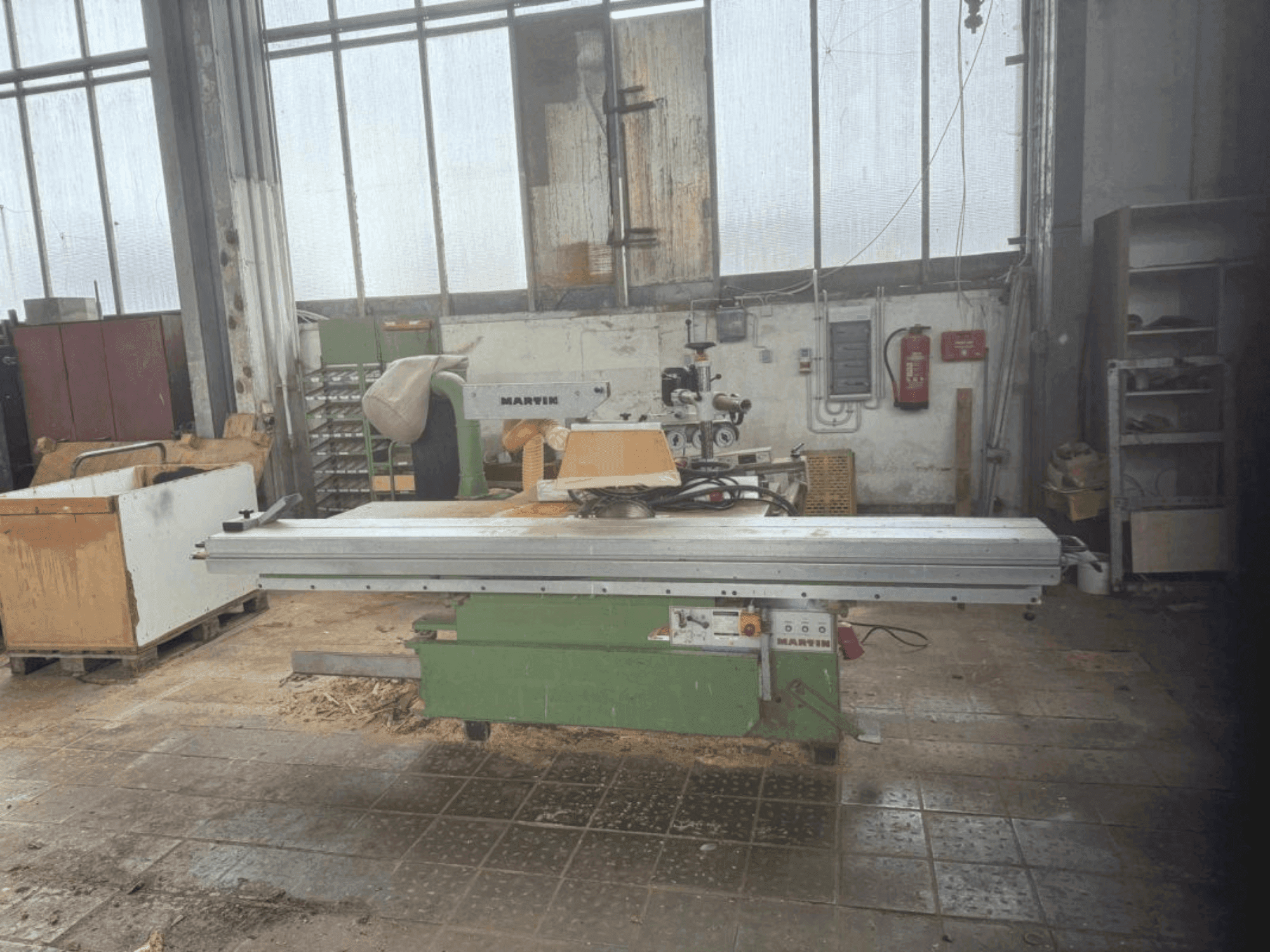 Koneen  Martin T72 etunäkymä