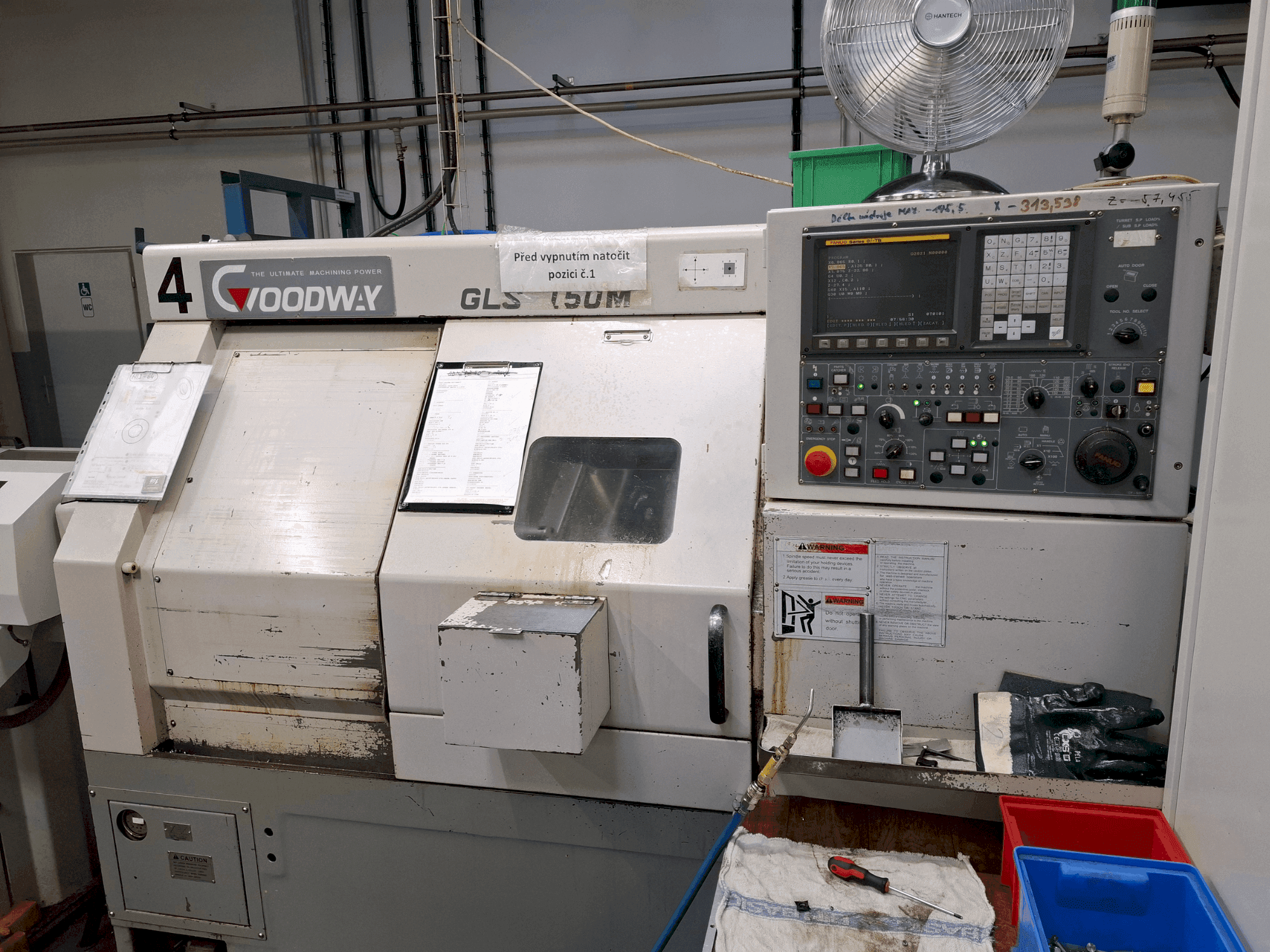 Koneen Goodway GLS 150M etunäkymä