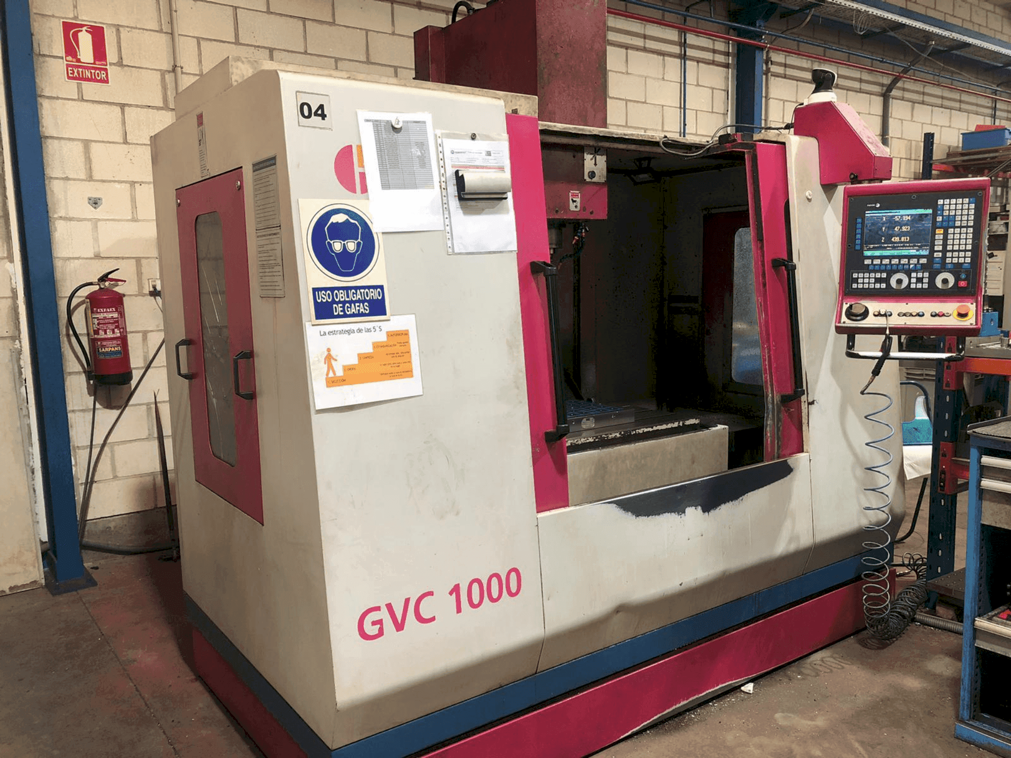 Koneen  LAGUN KONDIA GVC 1000 etunäkymä