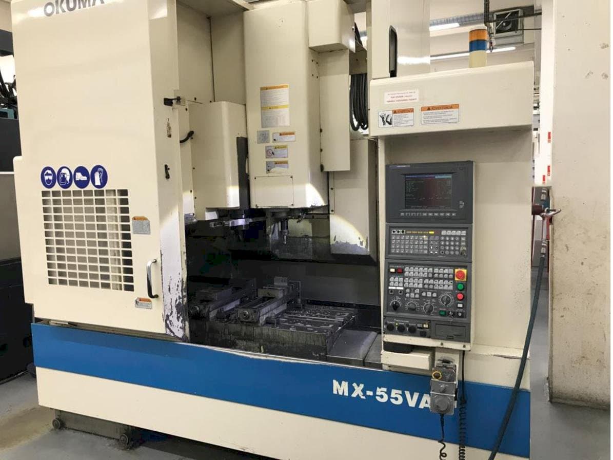 Koneen Okuma MX55 etunäkymä