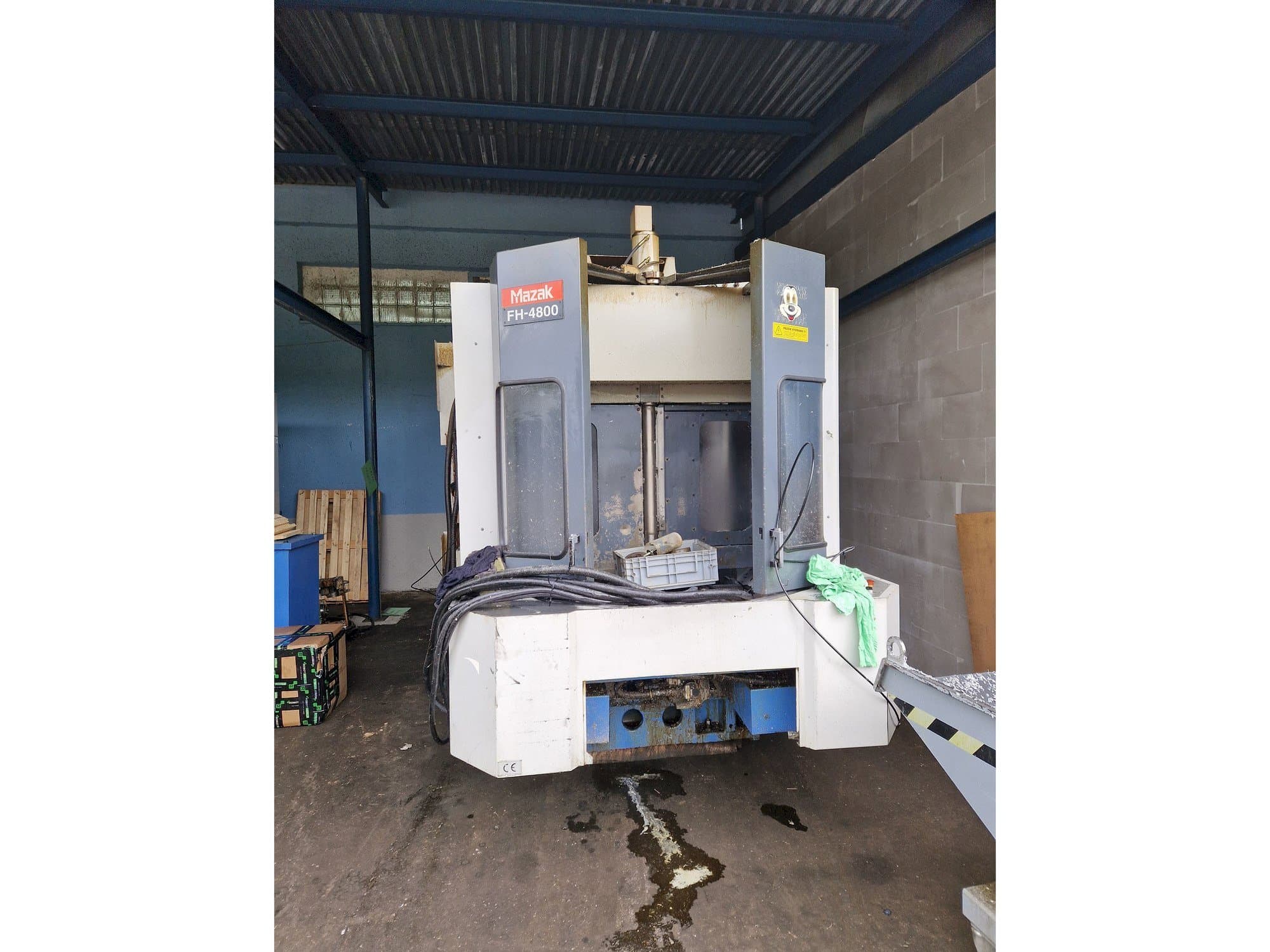 Koneen  Mazak FH-4800 etunäkymä