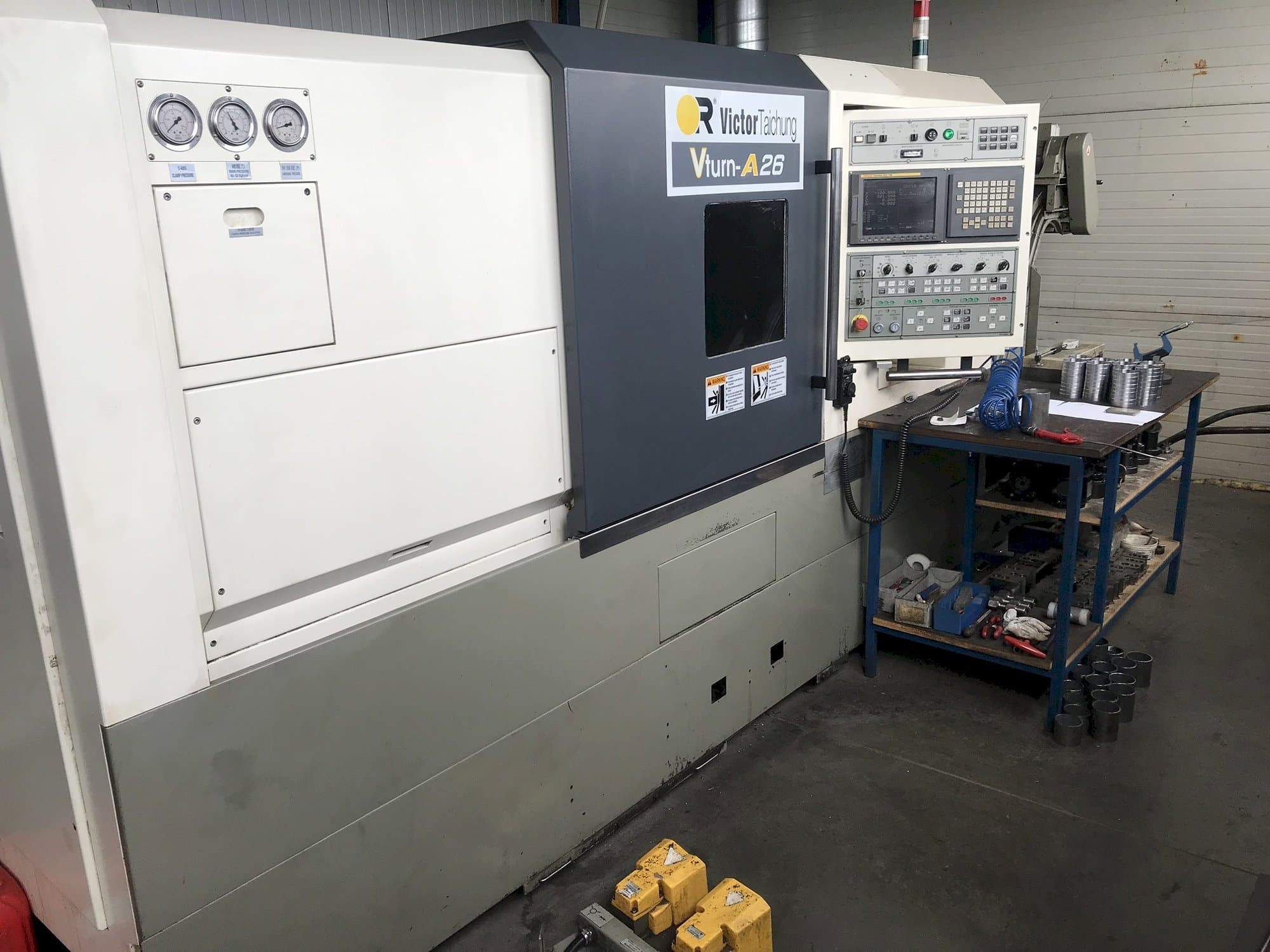 Koneen  Victor Vturn-A26 etunäkymä