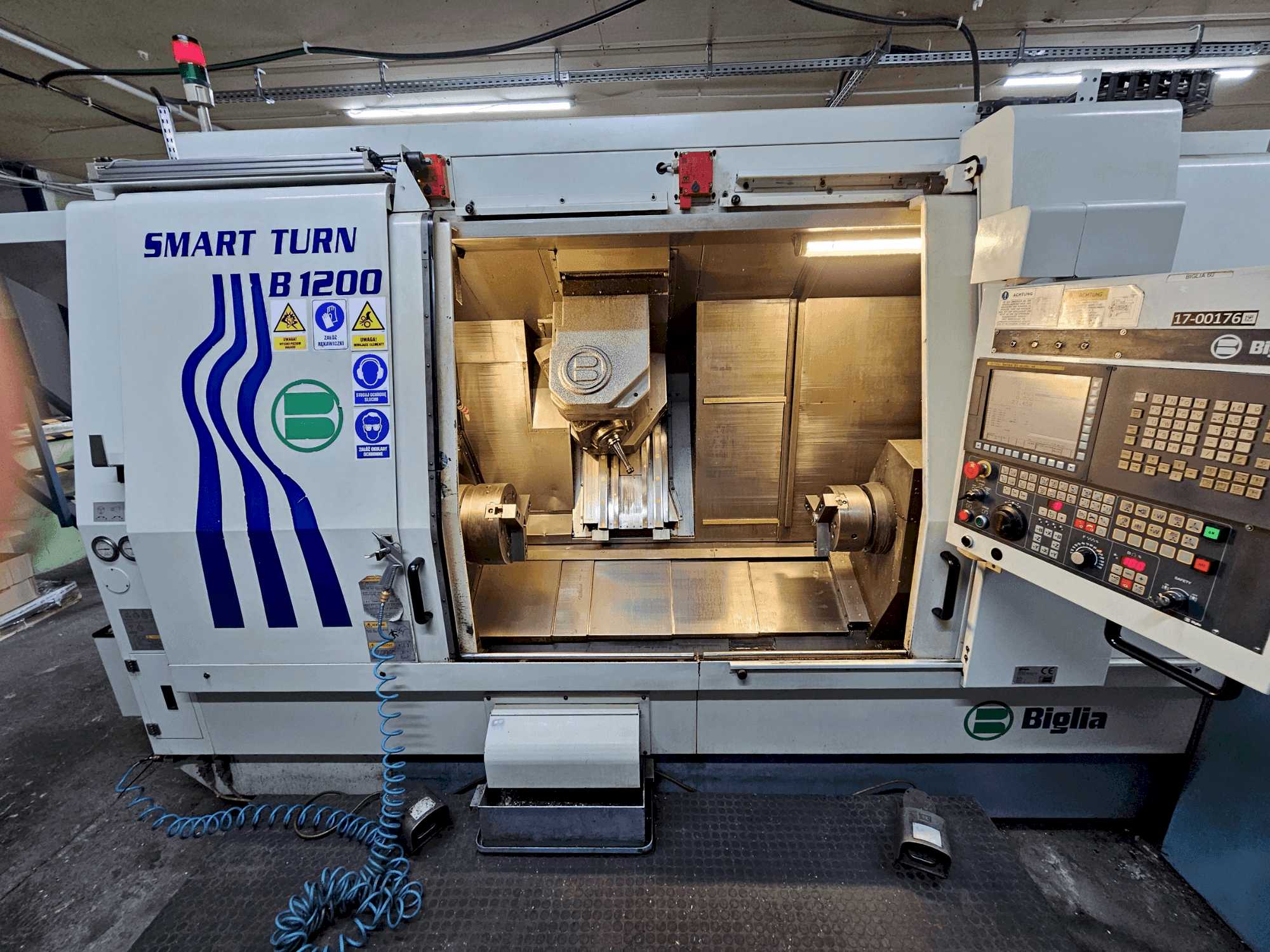 Koneen Biglia Smart Turn 1200 etunäkymä