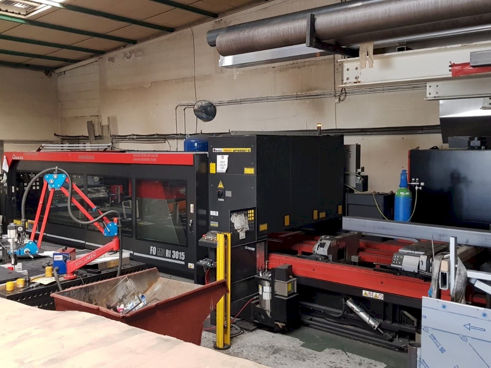 Koneen AMADA FO M2 3015 RI etunäkymä
