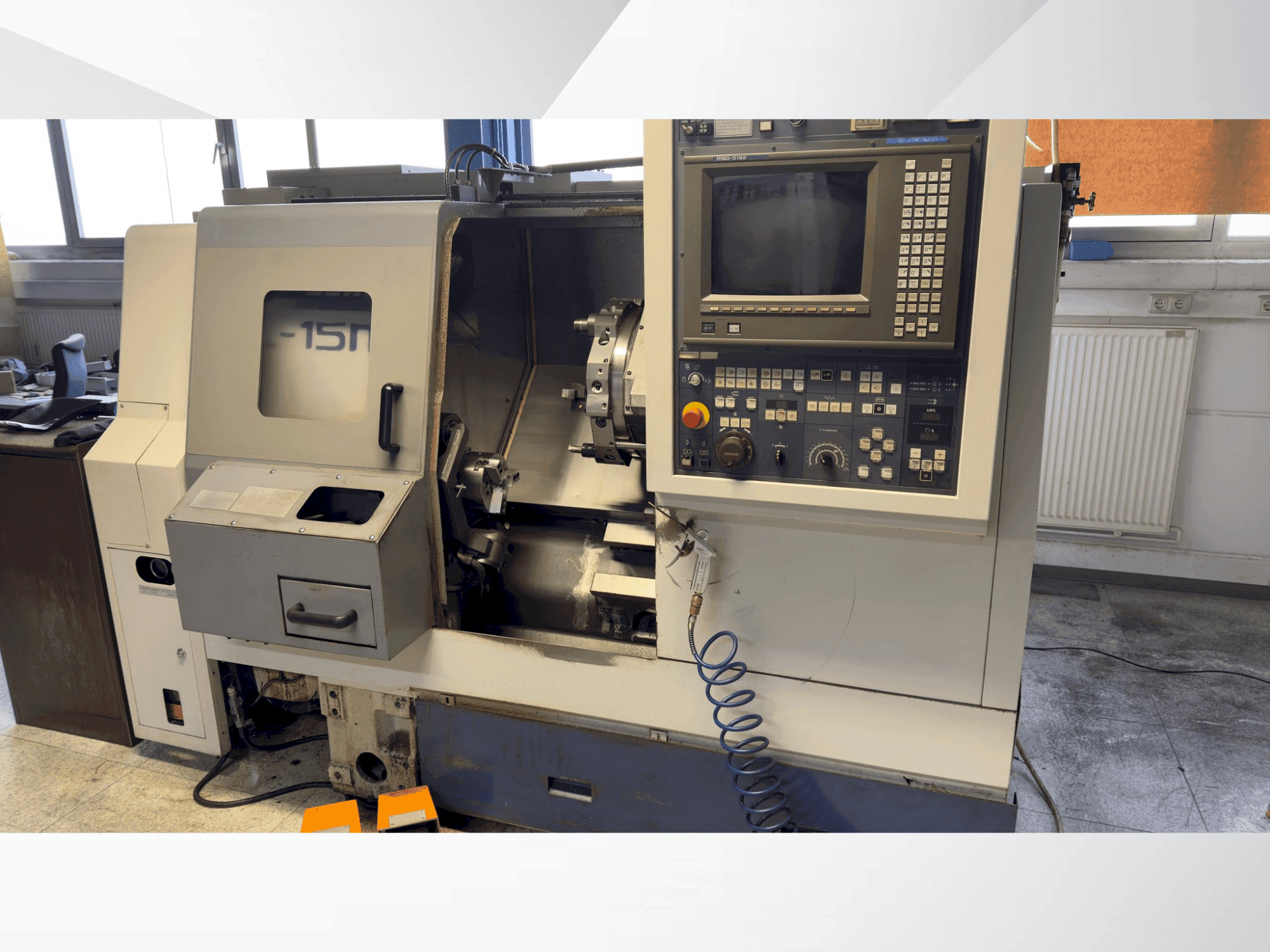 Koneen MORI SEIKI SL-15MC etunäkymä