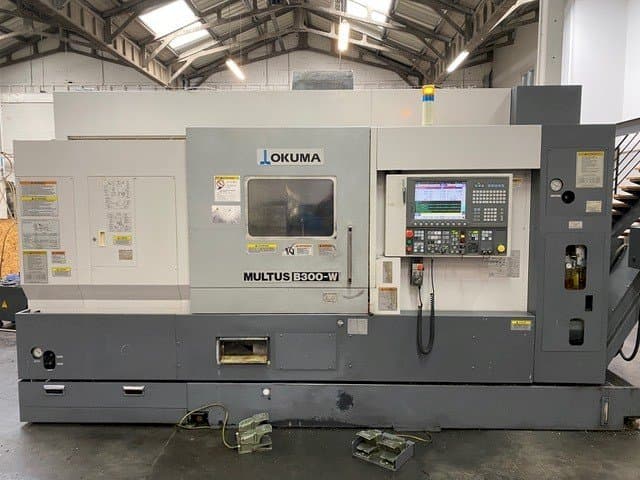 Koneen Okuma MULTUS B300-W etunäkymä