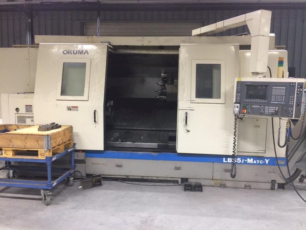 Koneen Okuma LB35 II etunäkymä