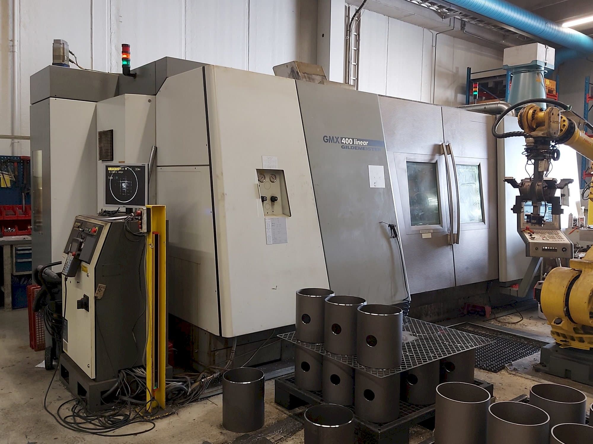 Koneen Gildemeister GMX 400 Linear etunäkymä