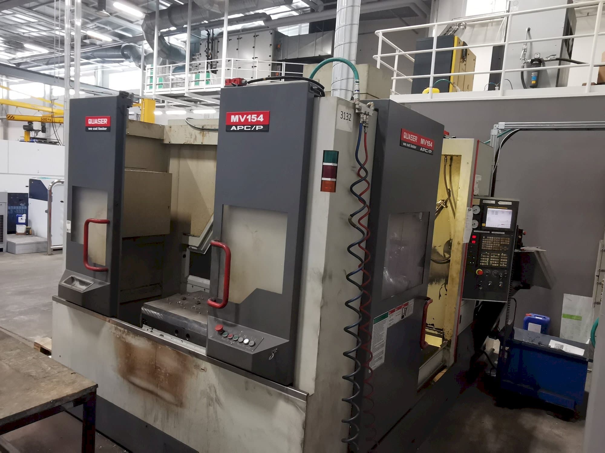 Koneen Quaser MV154APC/P12 etunäkymä