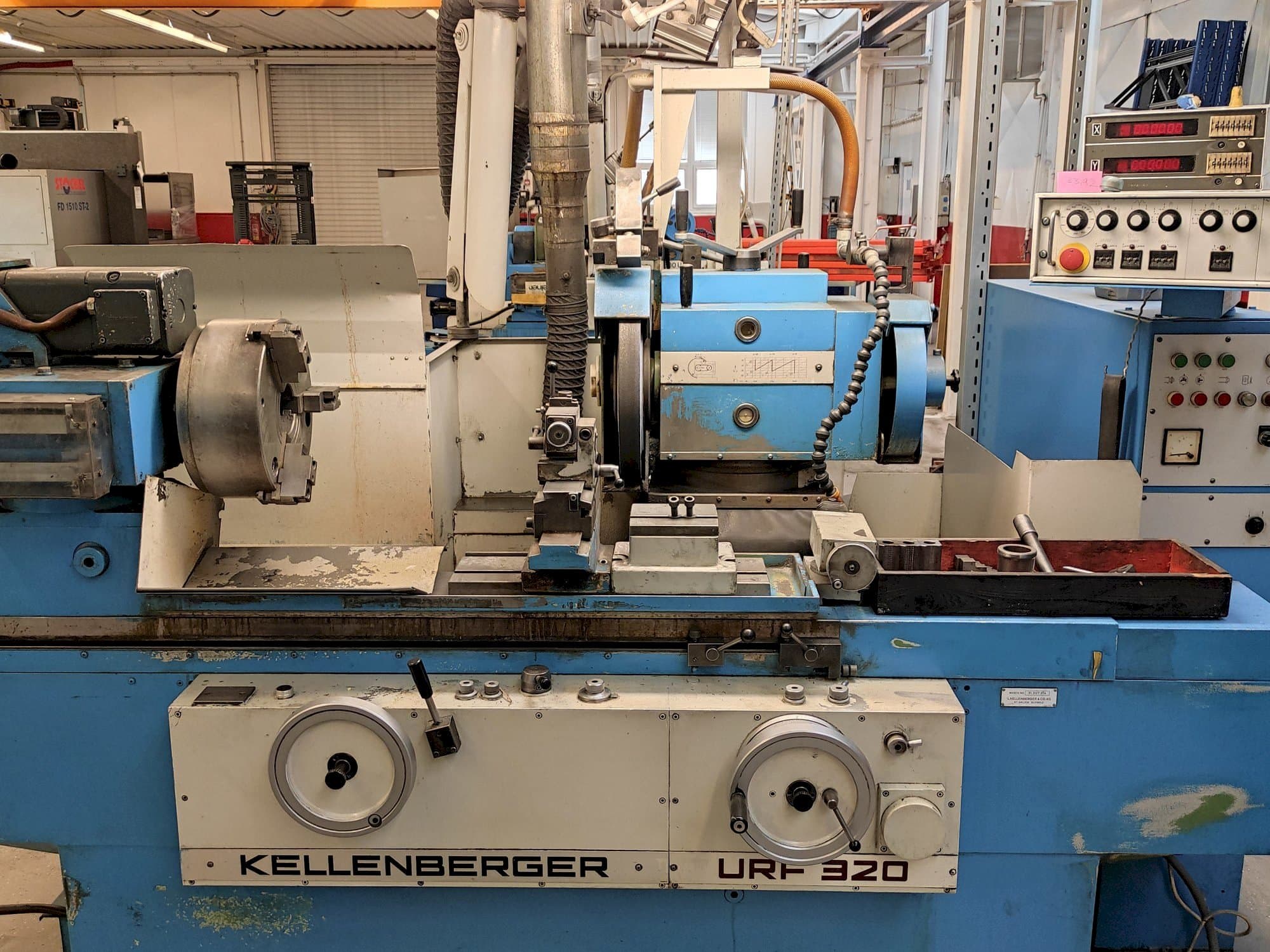 Koneen KELLENBERGER URF 320 etunäkymä