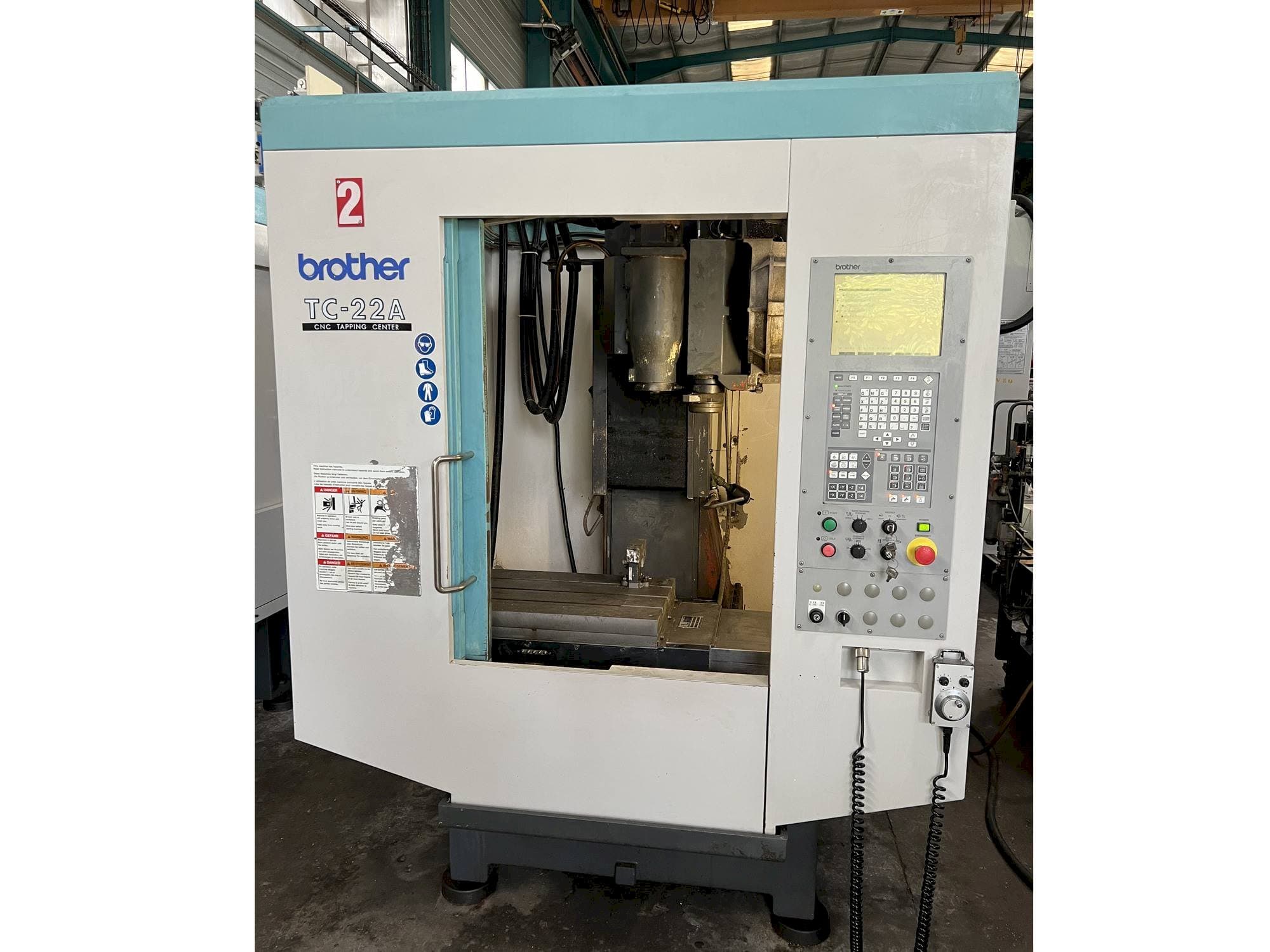 Koneen Brother TC-22A etunäkymä