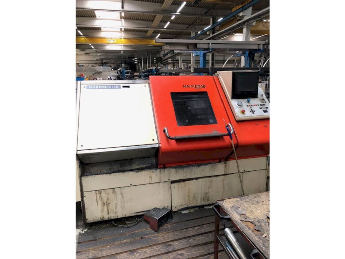 Koneen  Gildemeister NEF CT 40 etunäkymä