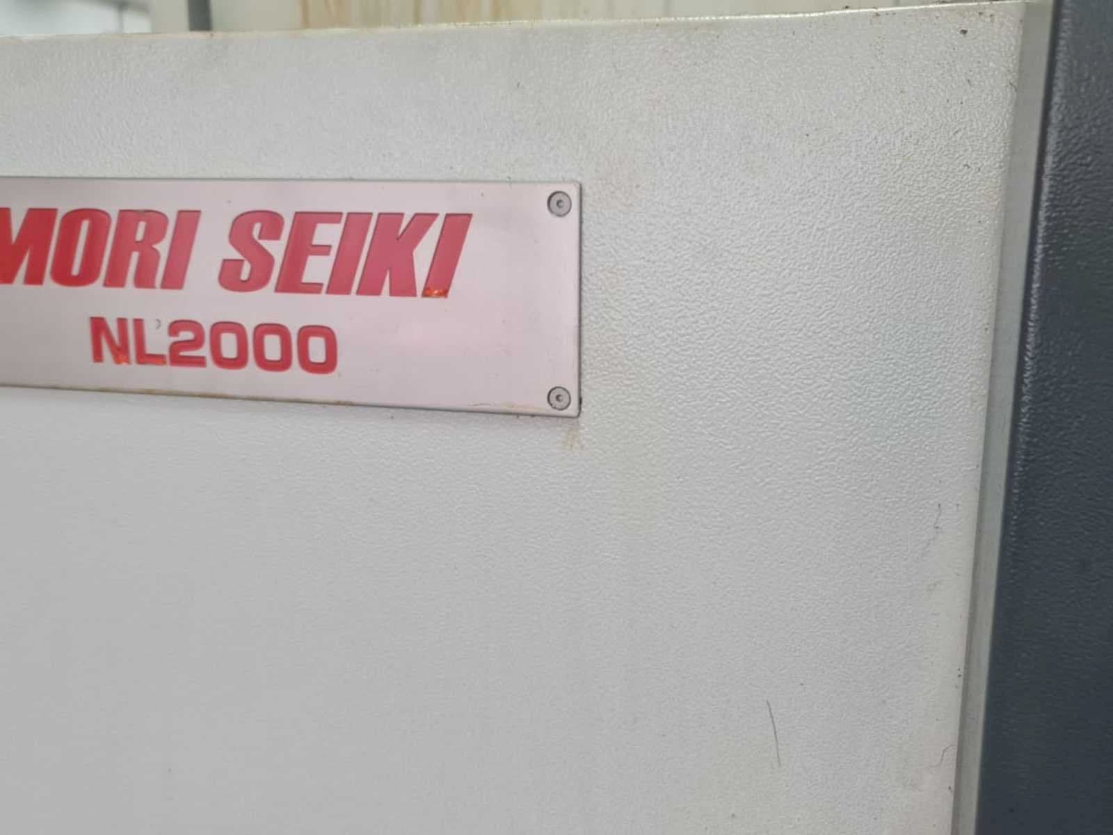Koneen DMG Mori Seiki NL2000Y etunäkymä