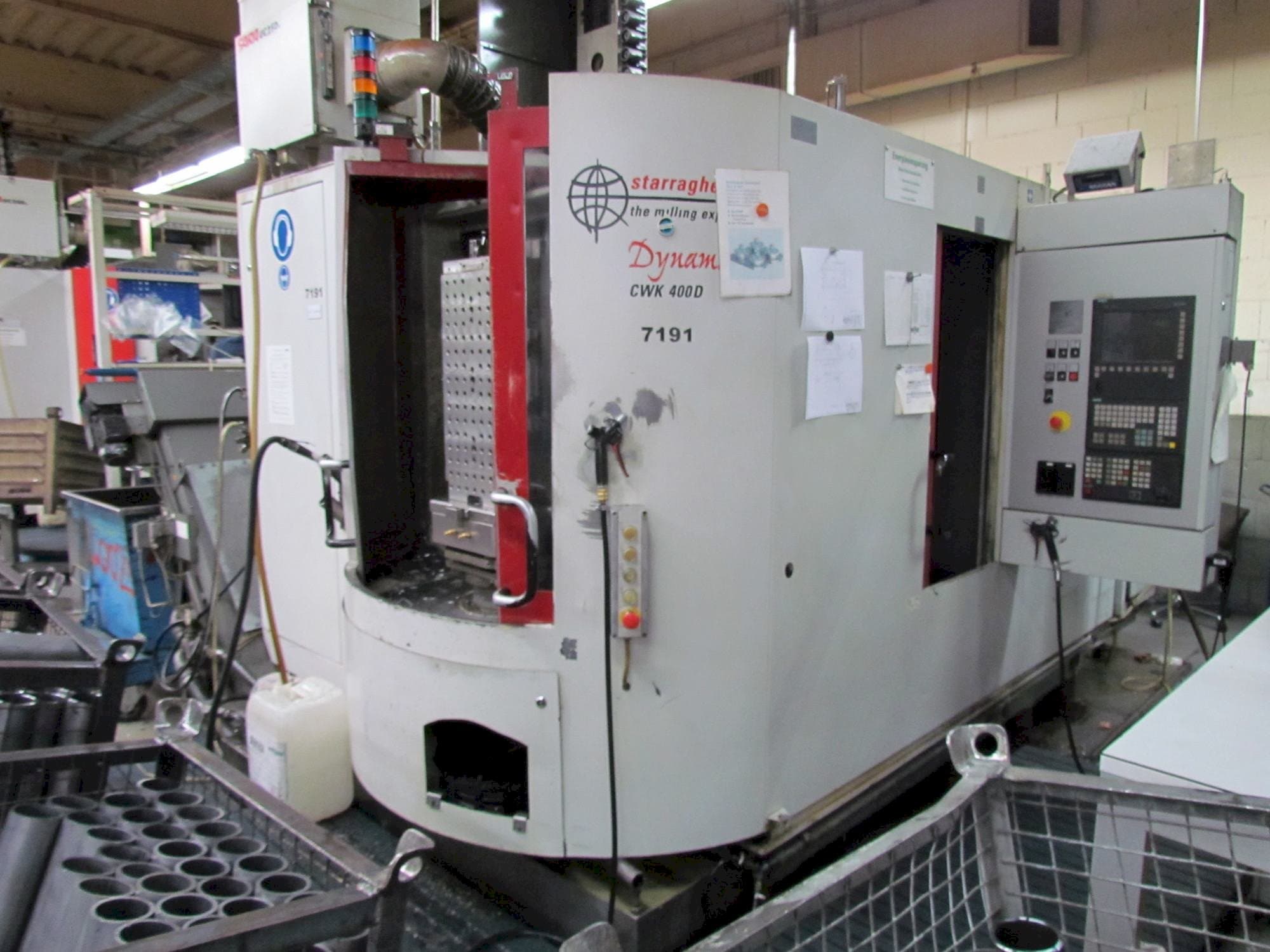 Koneen Heckert CWK 400 D etunäkymä