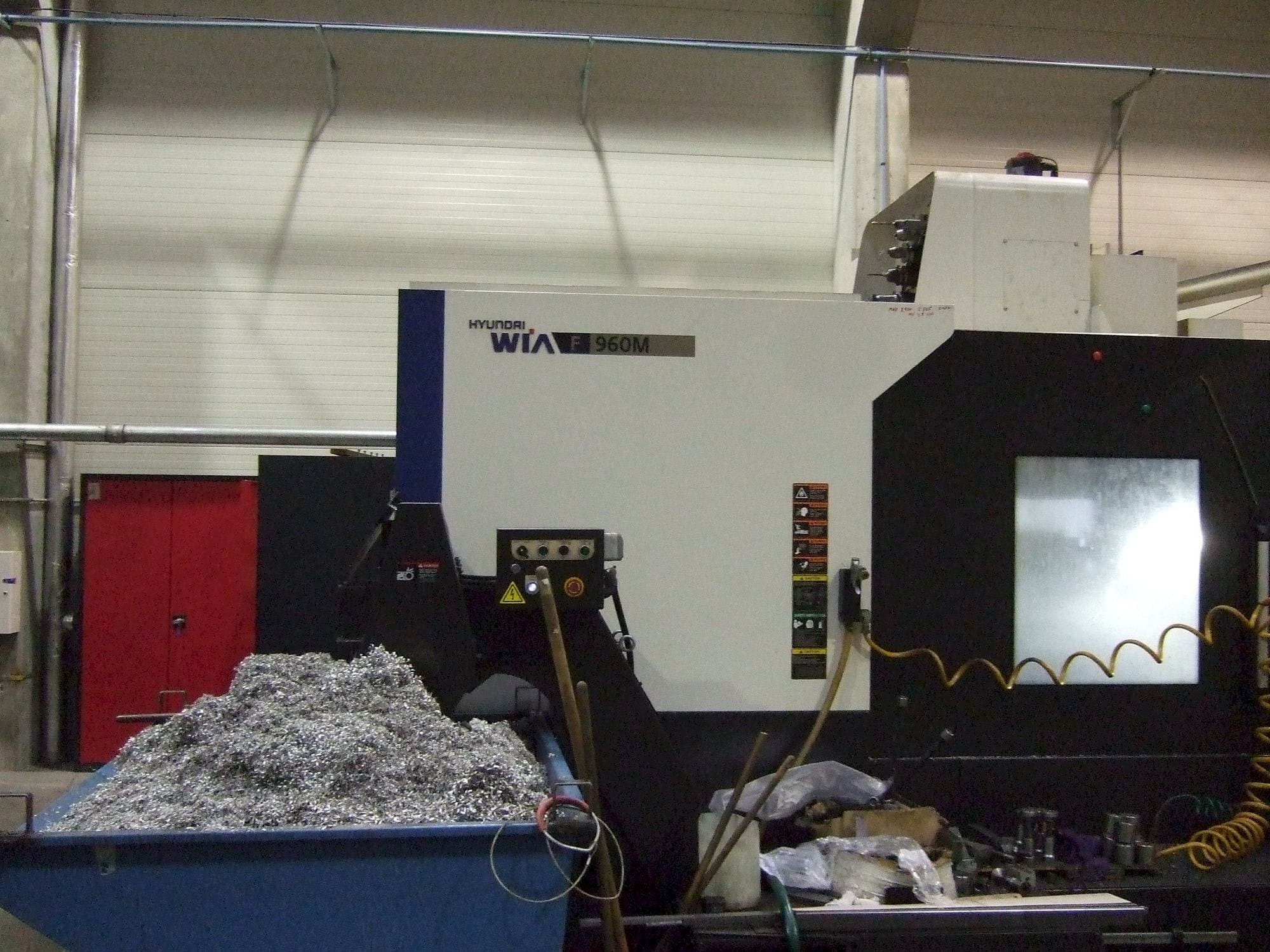 Koneen Hyundai F960M etunäkymä