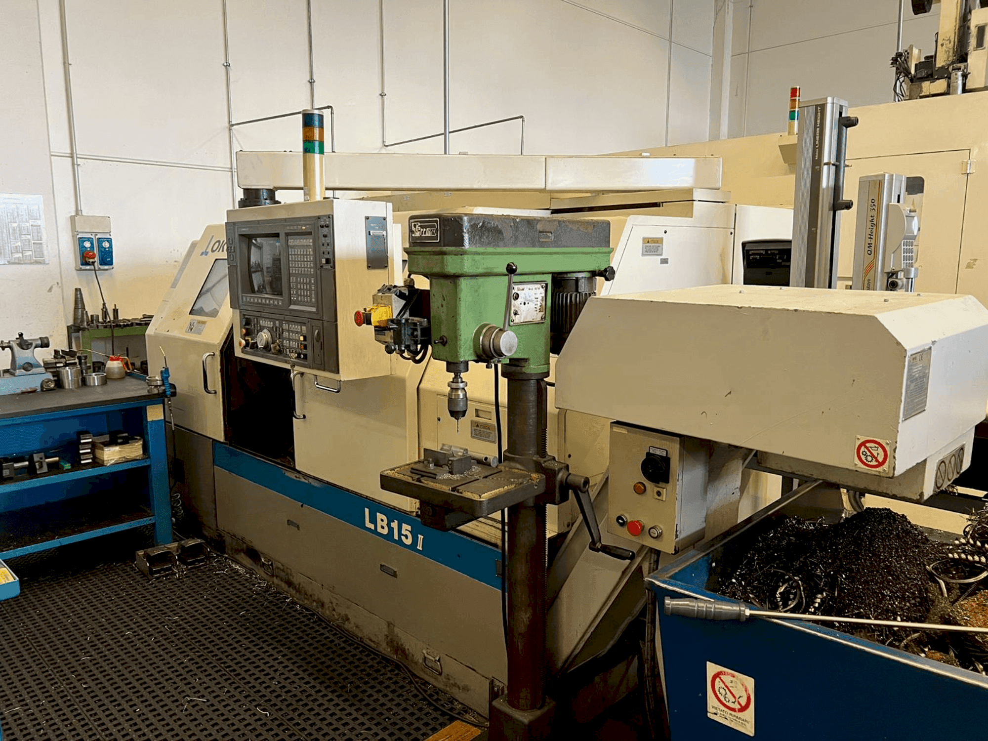 Koneen Okuma LB 15-II M etunäkymä