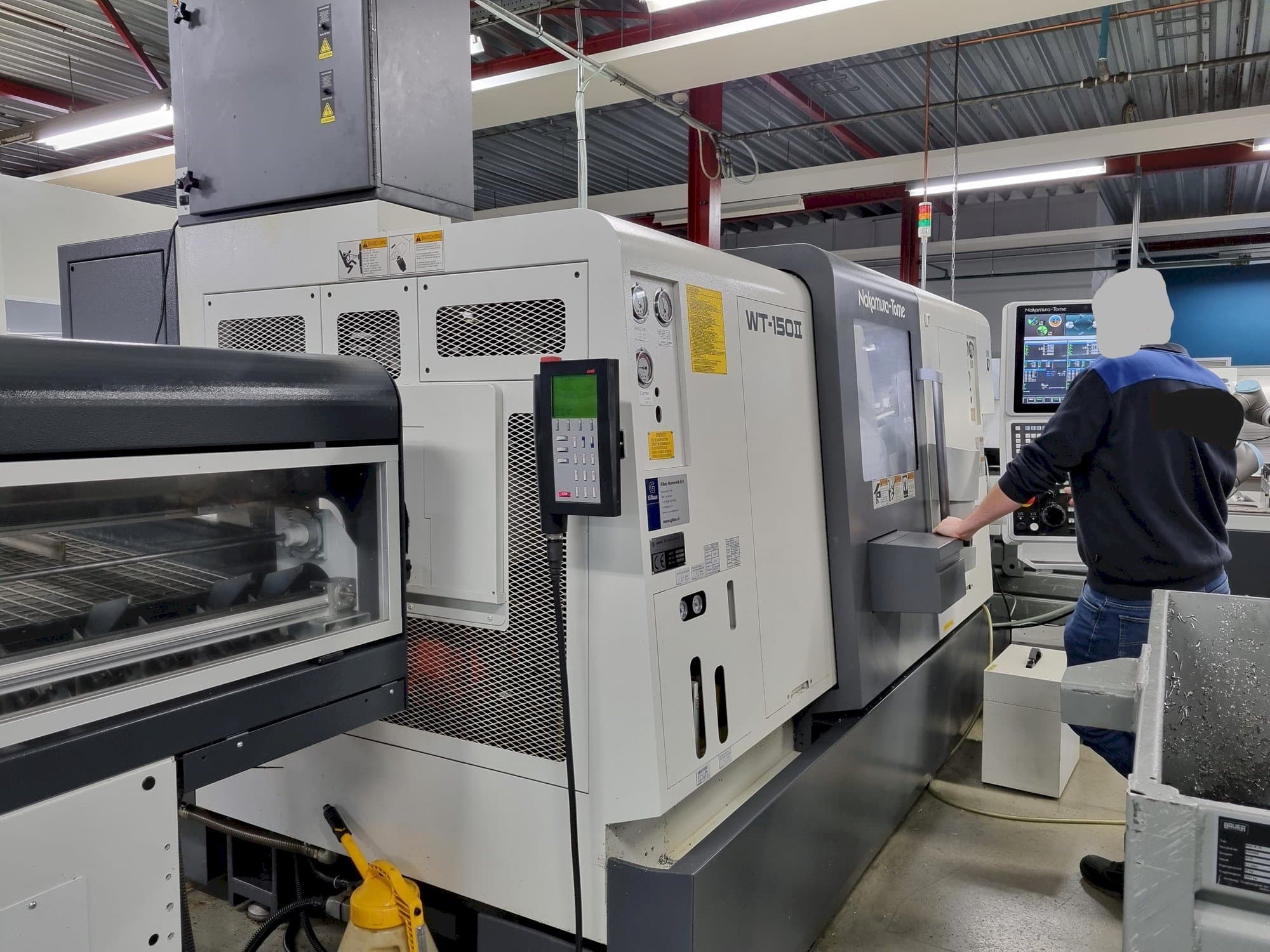 Koneen NAKAMURA-TOME WT-150II etunäkymä