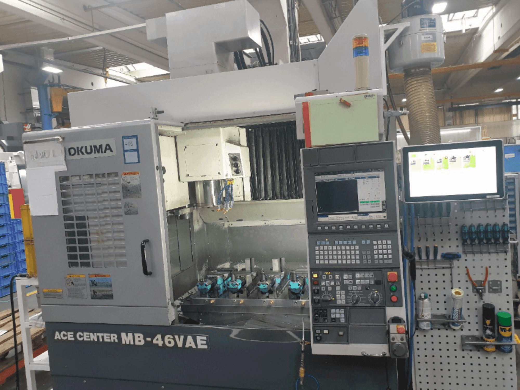 Koneen Okuma MB-46VAE etunäkymä