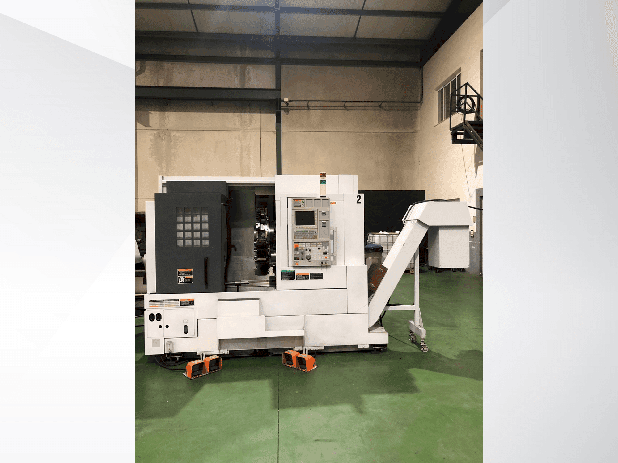 Koneen MORI SEIKI NL2000SY etunäkymä