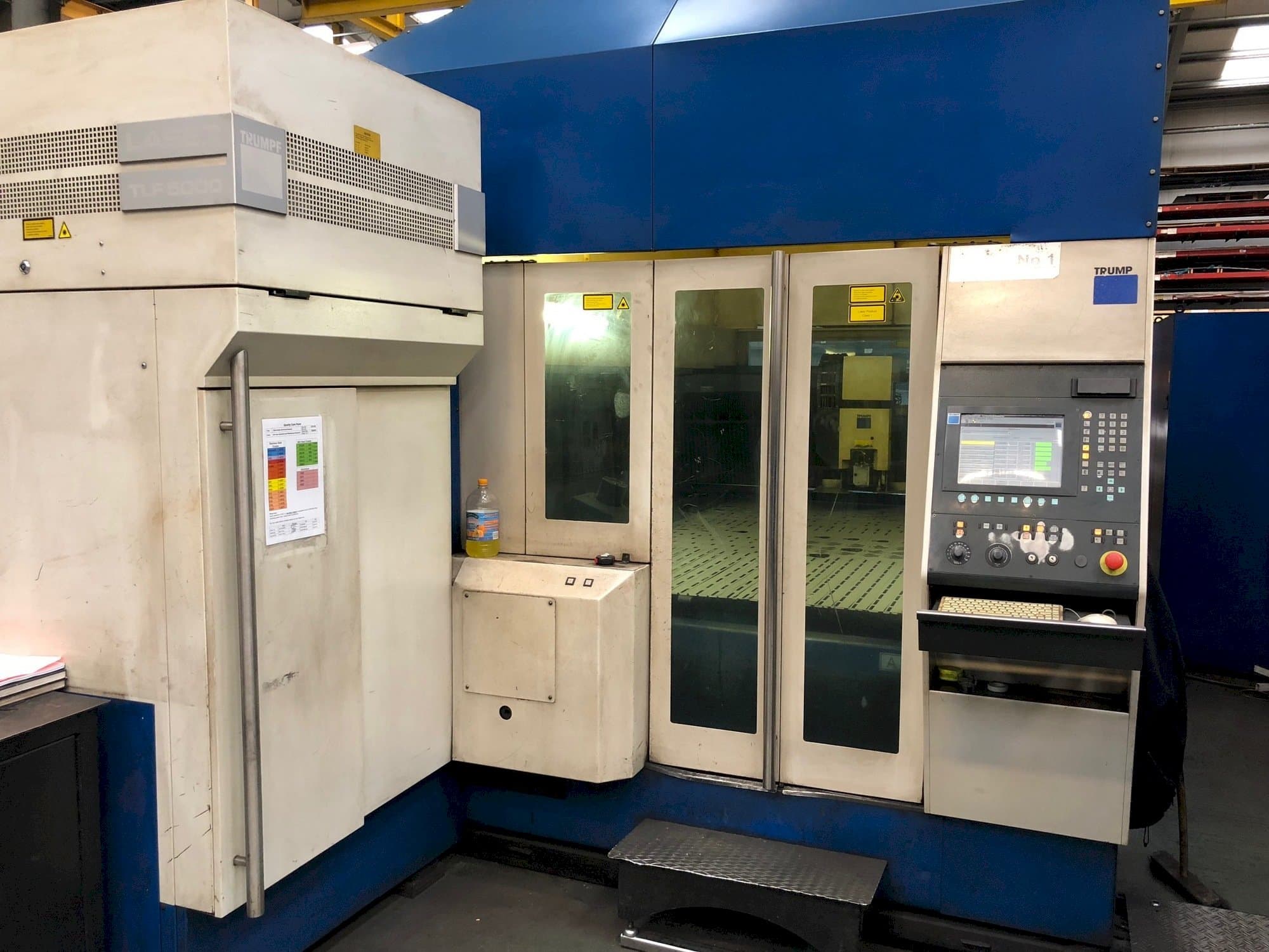Koneen Trumpf TRUMATIC L3050 etunäkymä