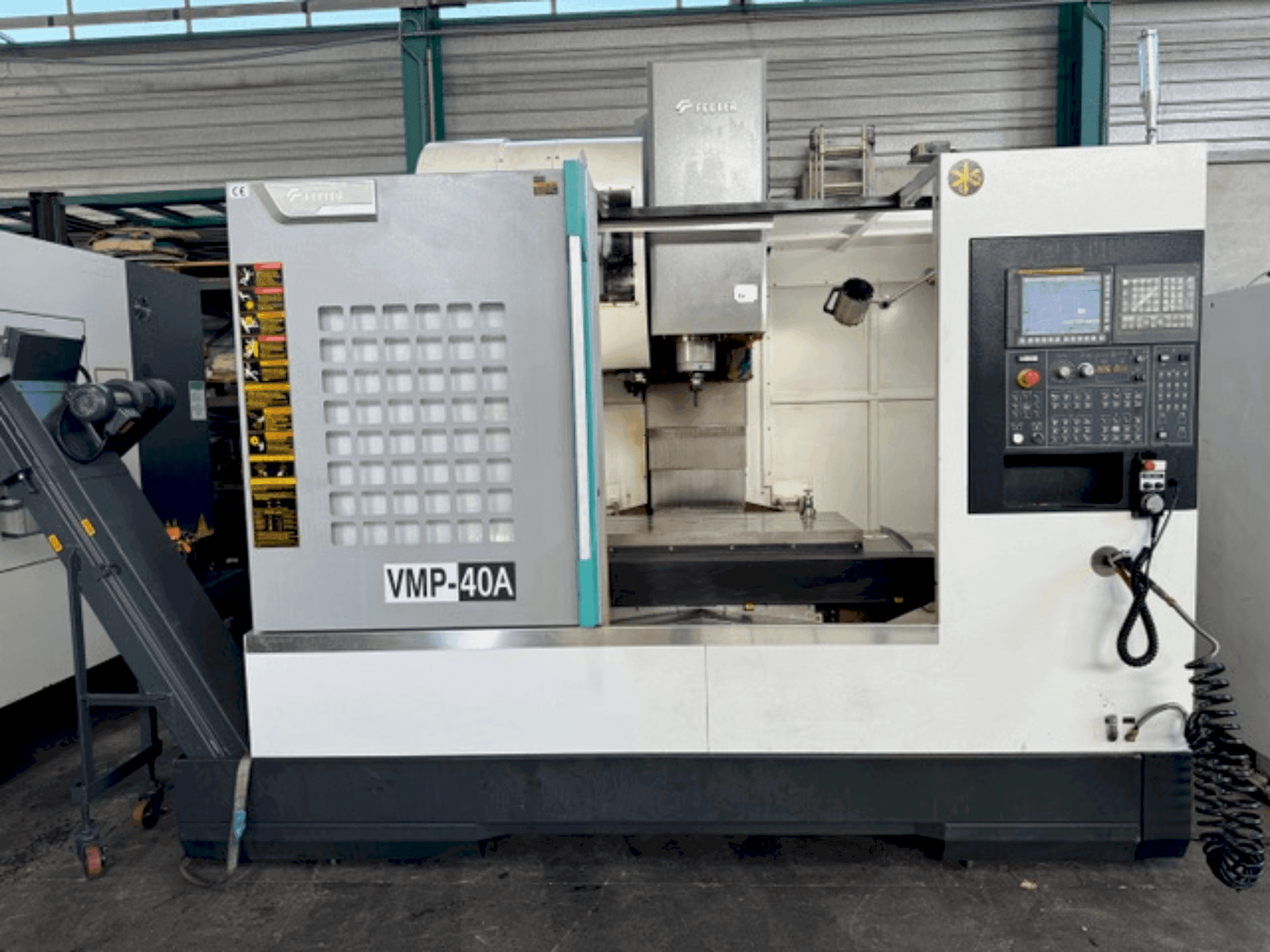 Koneen  Feeler VMP40A etunäkymä