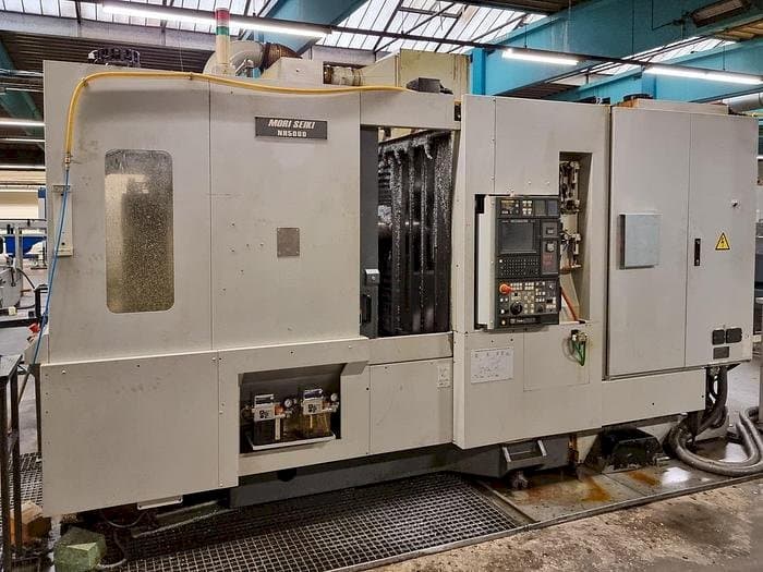 Koneen MORI SEIKI NH-5000 etunäkymä