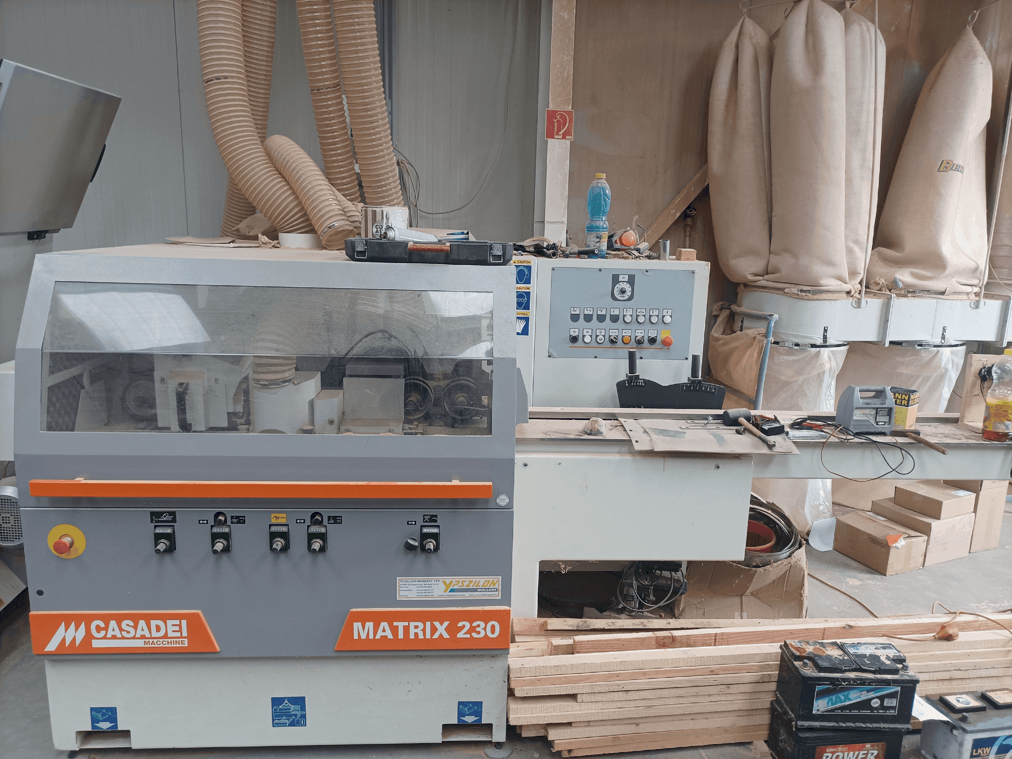 Koneen  CASADEI MATRIX 230 (2018) etunäkymä