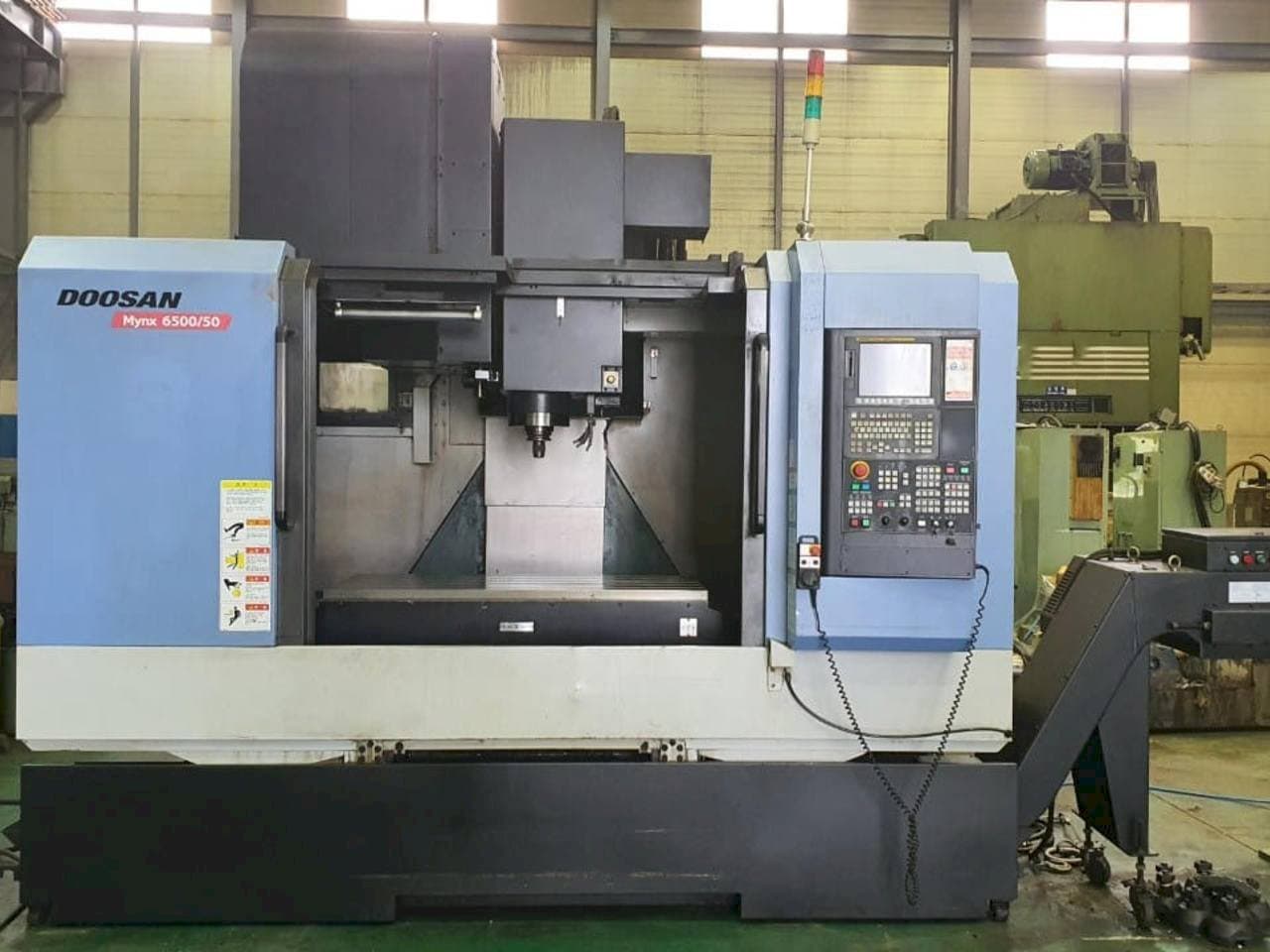 Koneen Doosan Mynx 6500/50 etunäkymä